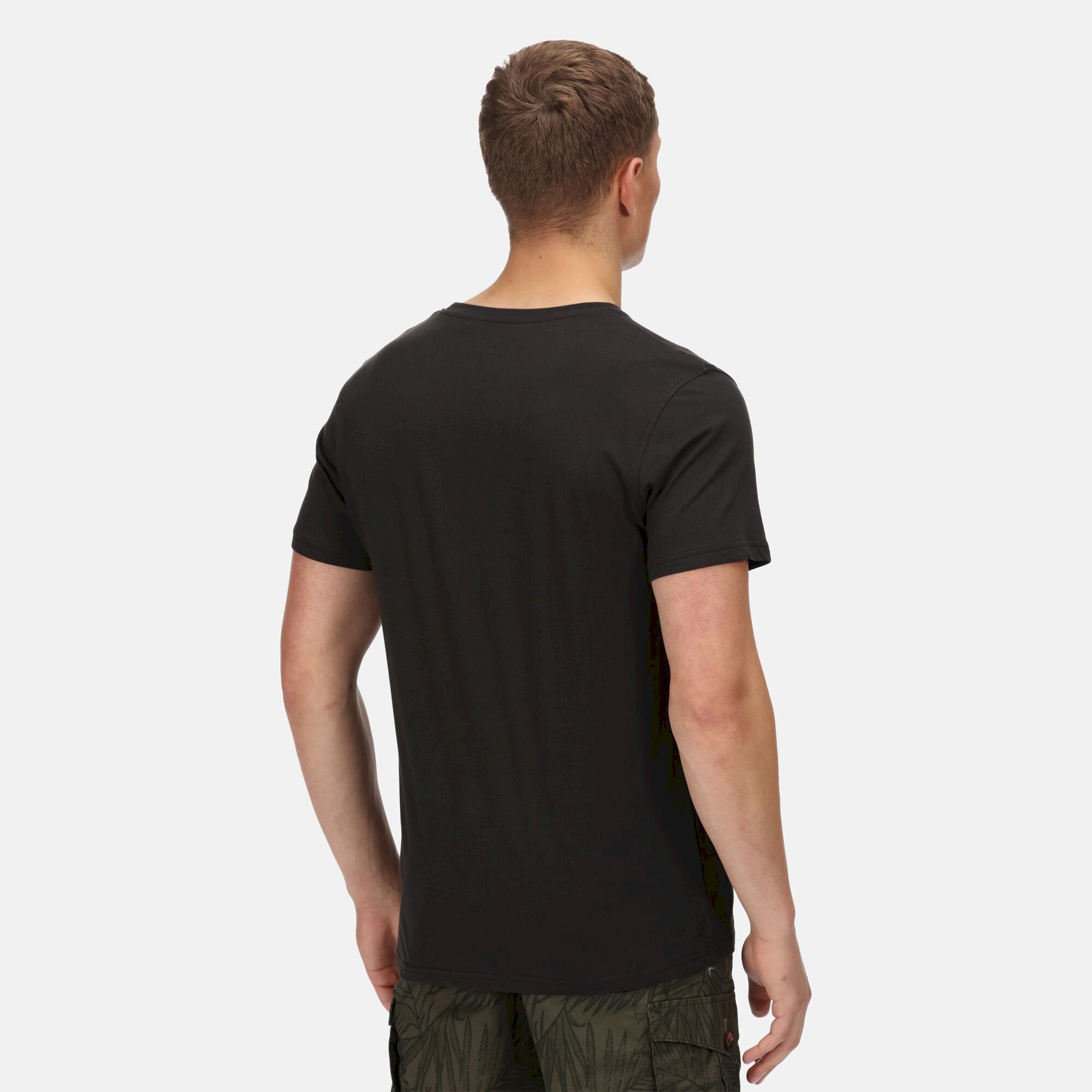 Men's Cline VI Cotton T-Shirt | Black