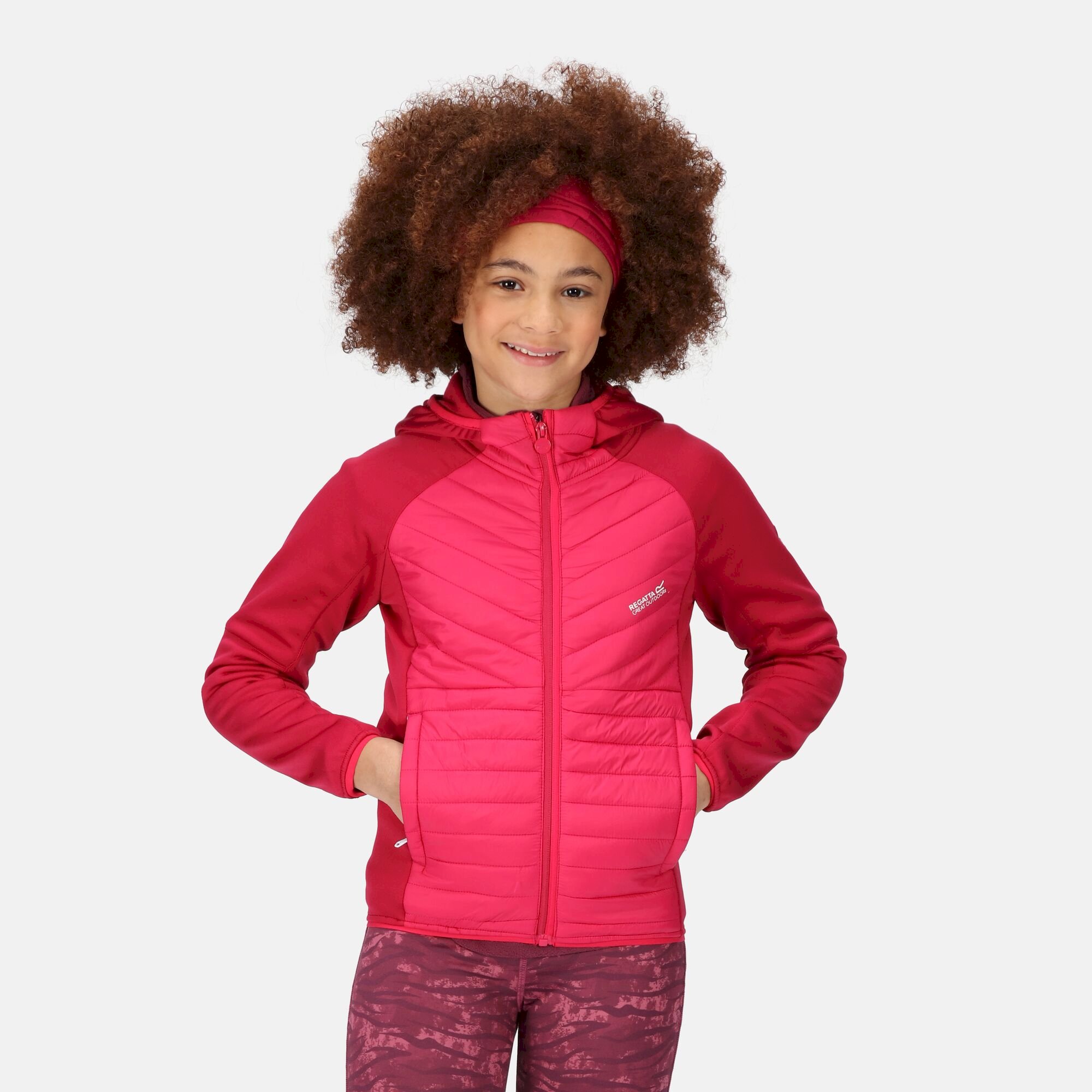Kids' Kielder Hybrid VI Jacket | Pink Potion Berry Pink