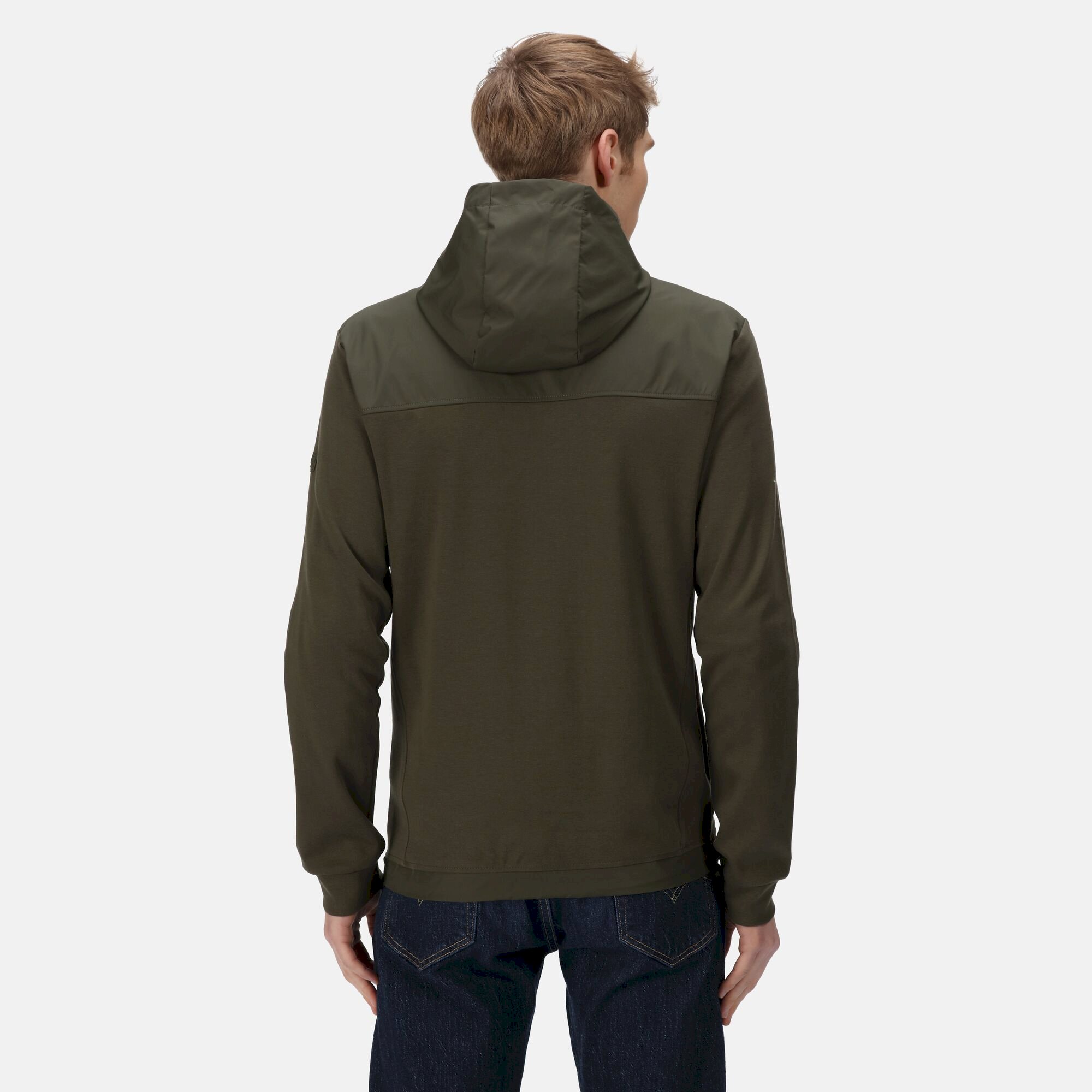 Men's Luis Hooded Fleece | Dark Khaki