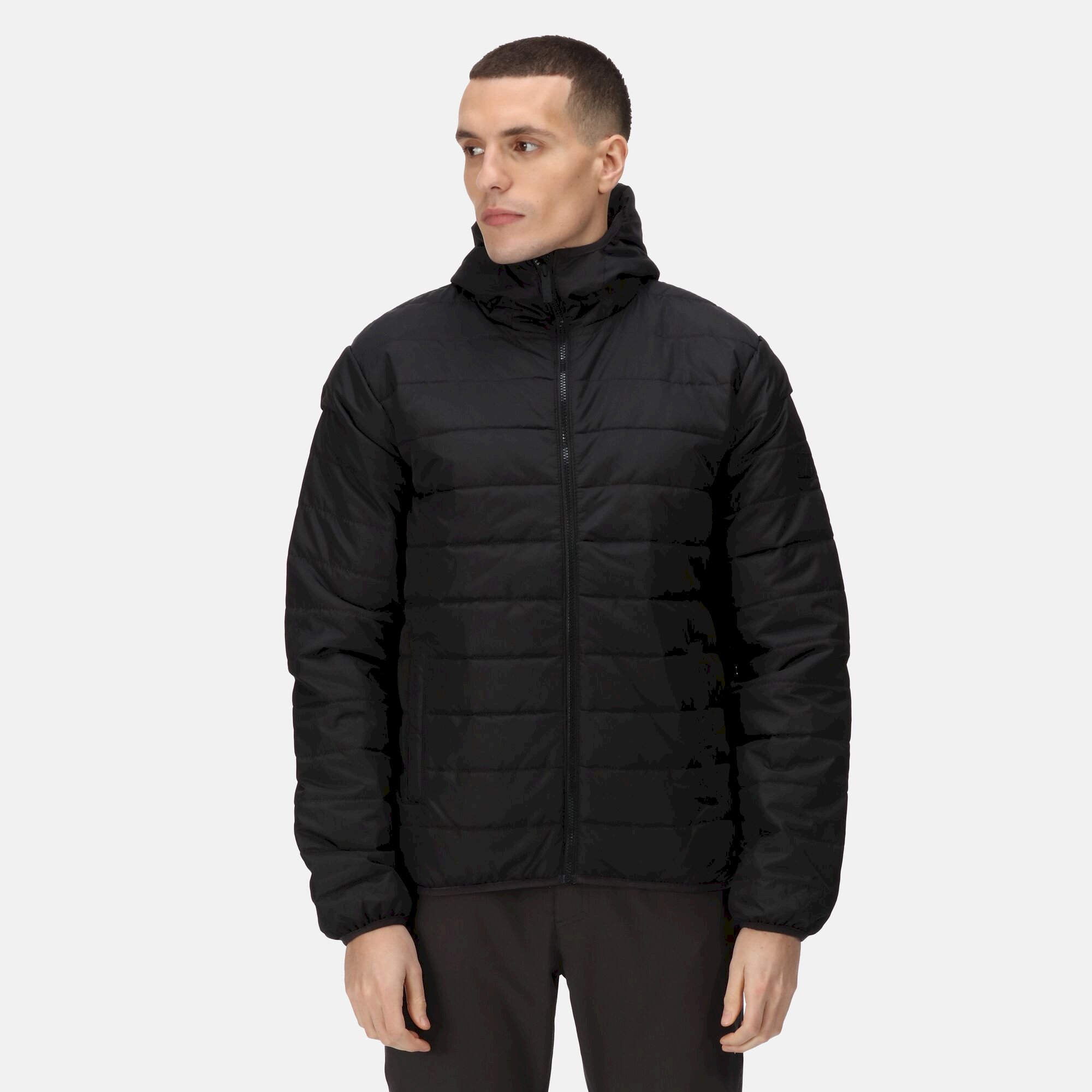 Men's Helfa Insulated Quilted Jacket | Black