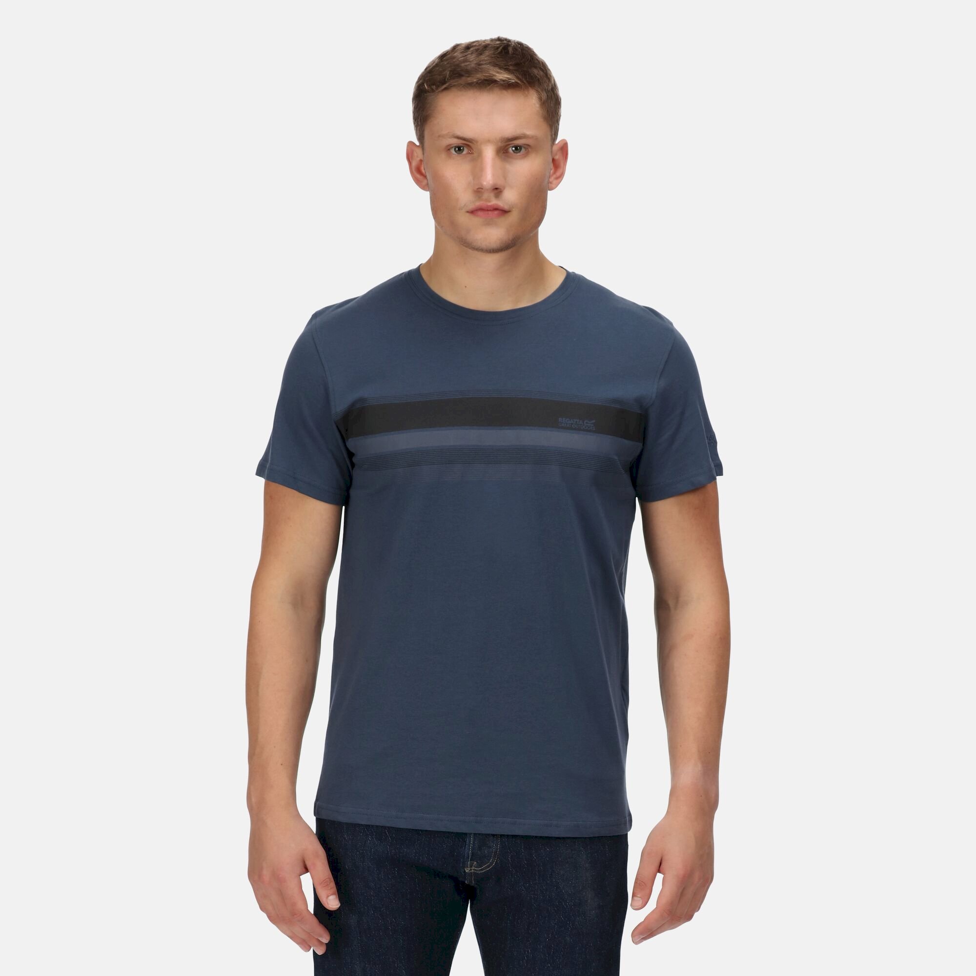 Men's Cline VI Cotton T-Shirt | Dark Denim