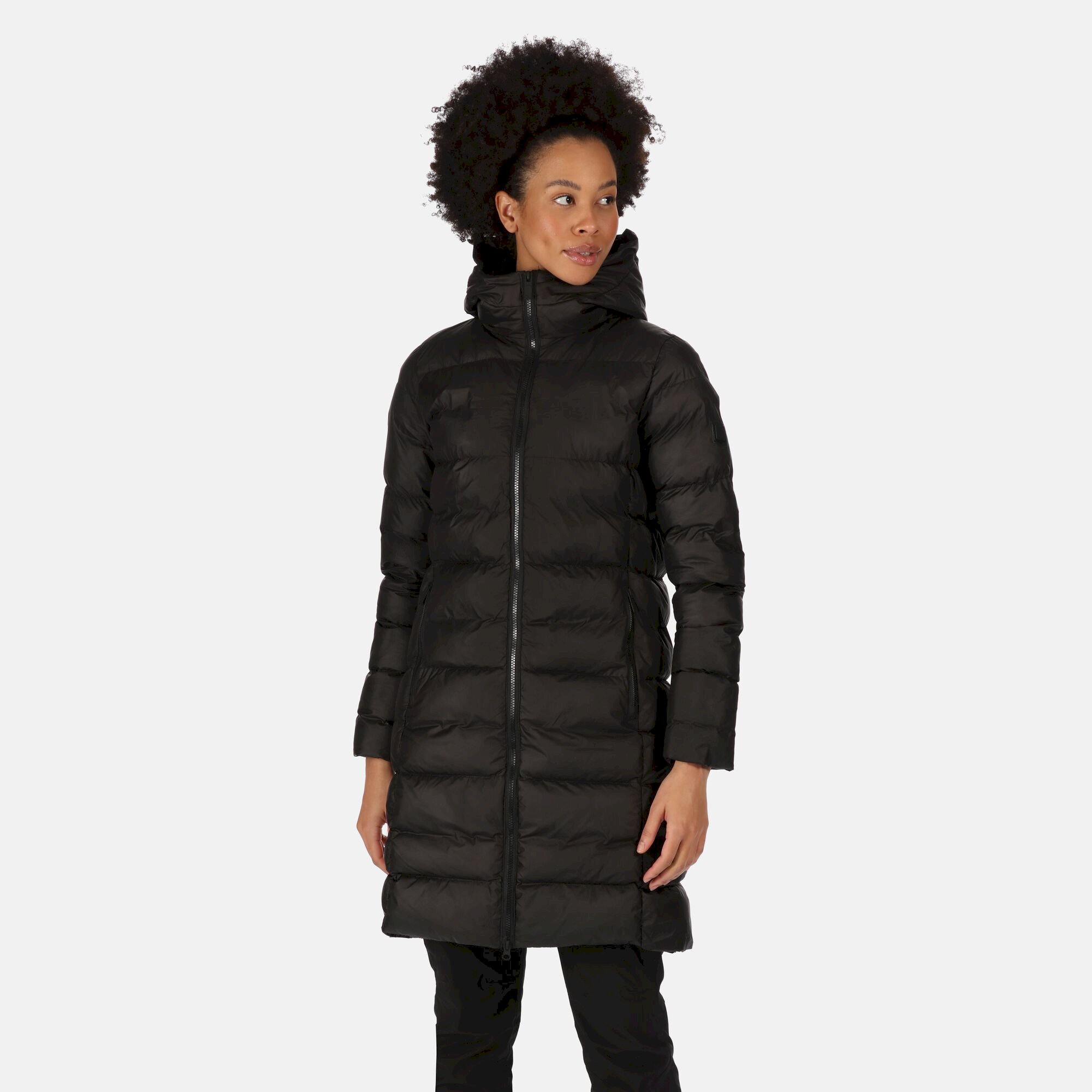 Women's Pandia II Hooded Parka Jacket | Black