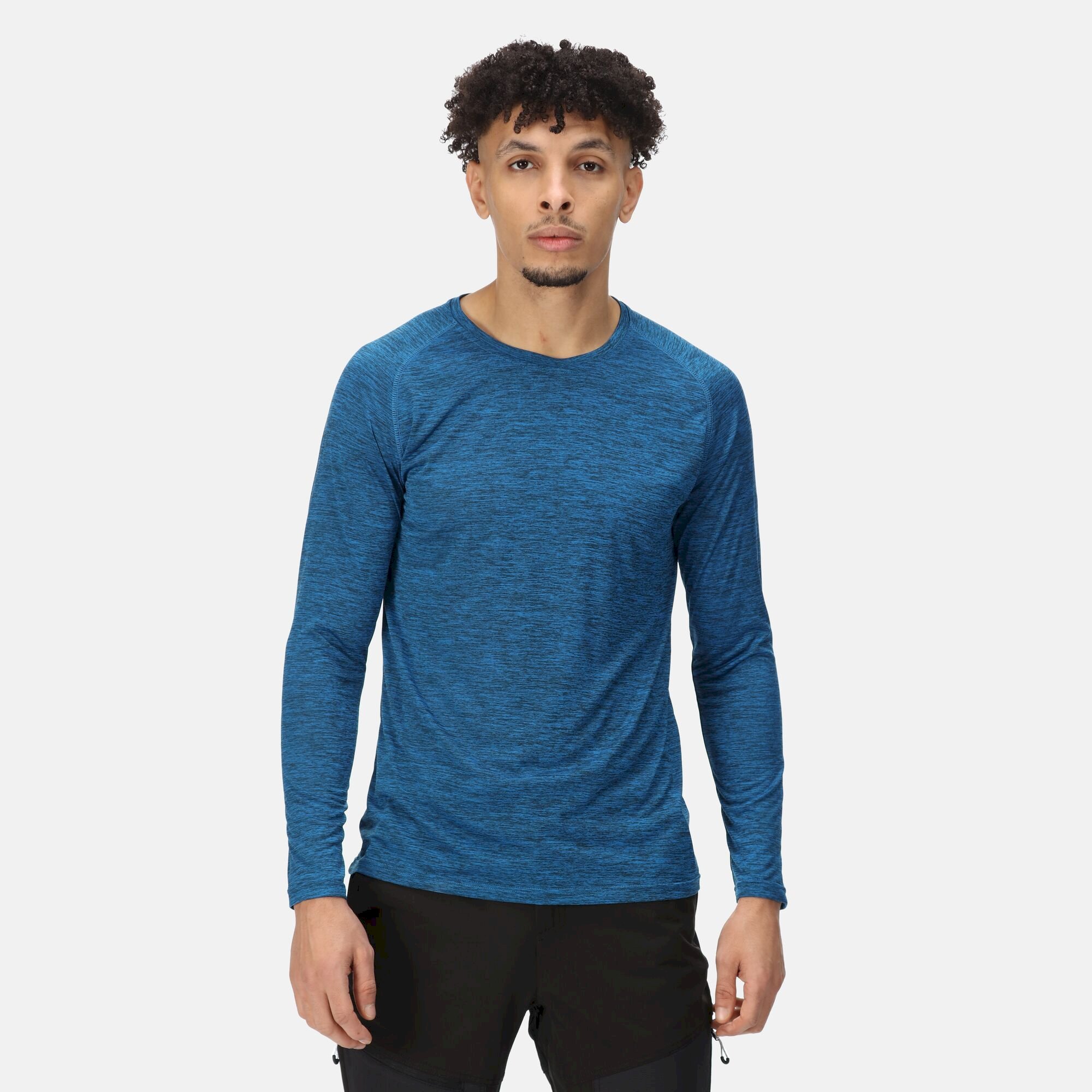 Men's Burlow Long Sleeved T-Shirt | Skydiver Blue
