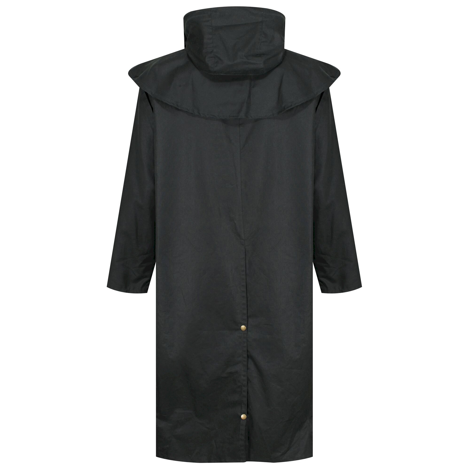 Men's Cranbrook Longline Wax Jacket | Dark Khaki