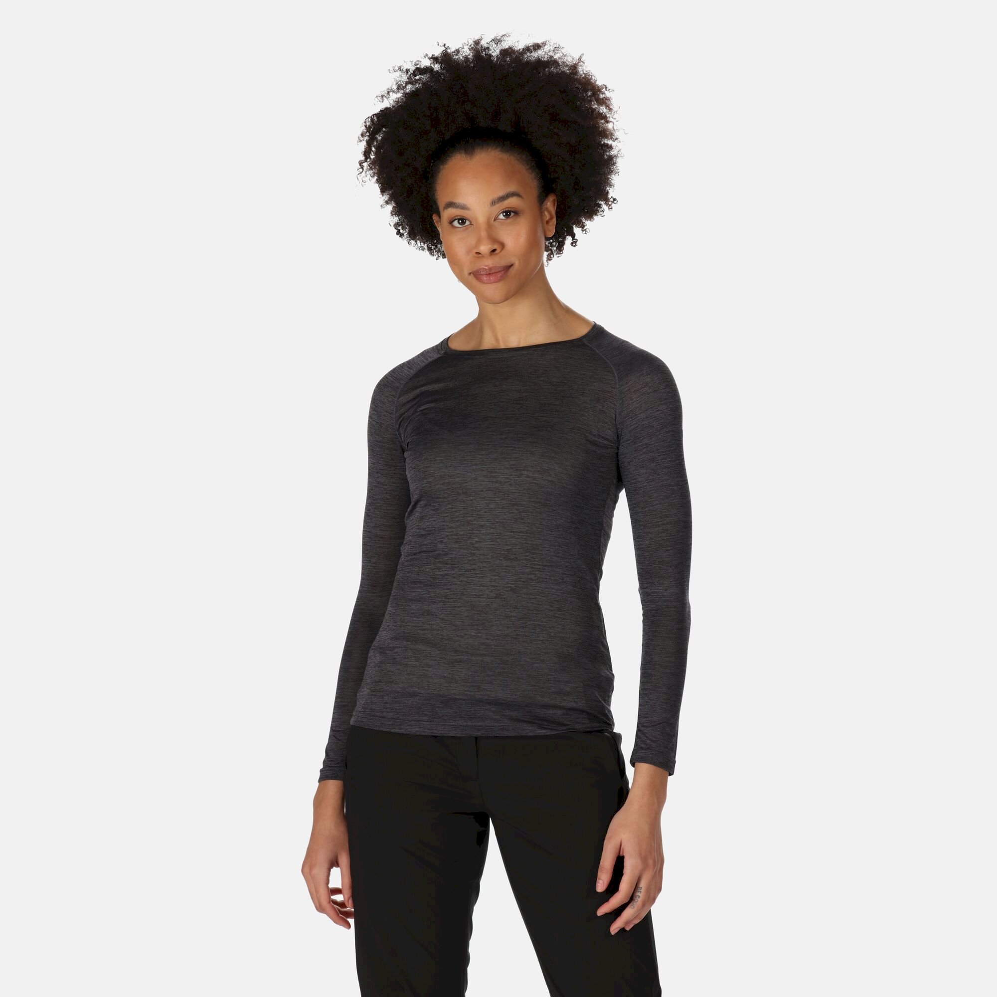 Women's Burlow Marl T-Shirt | Seal Grey