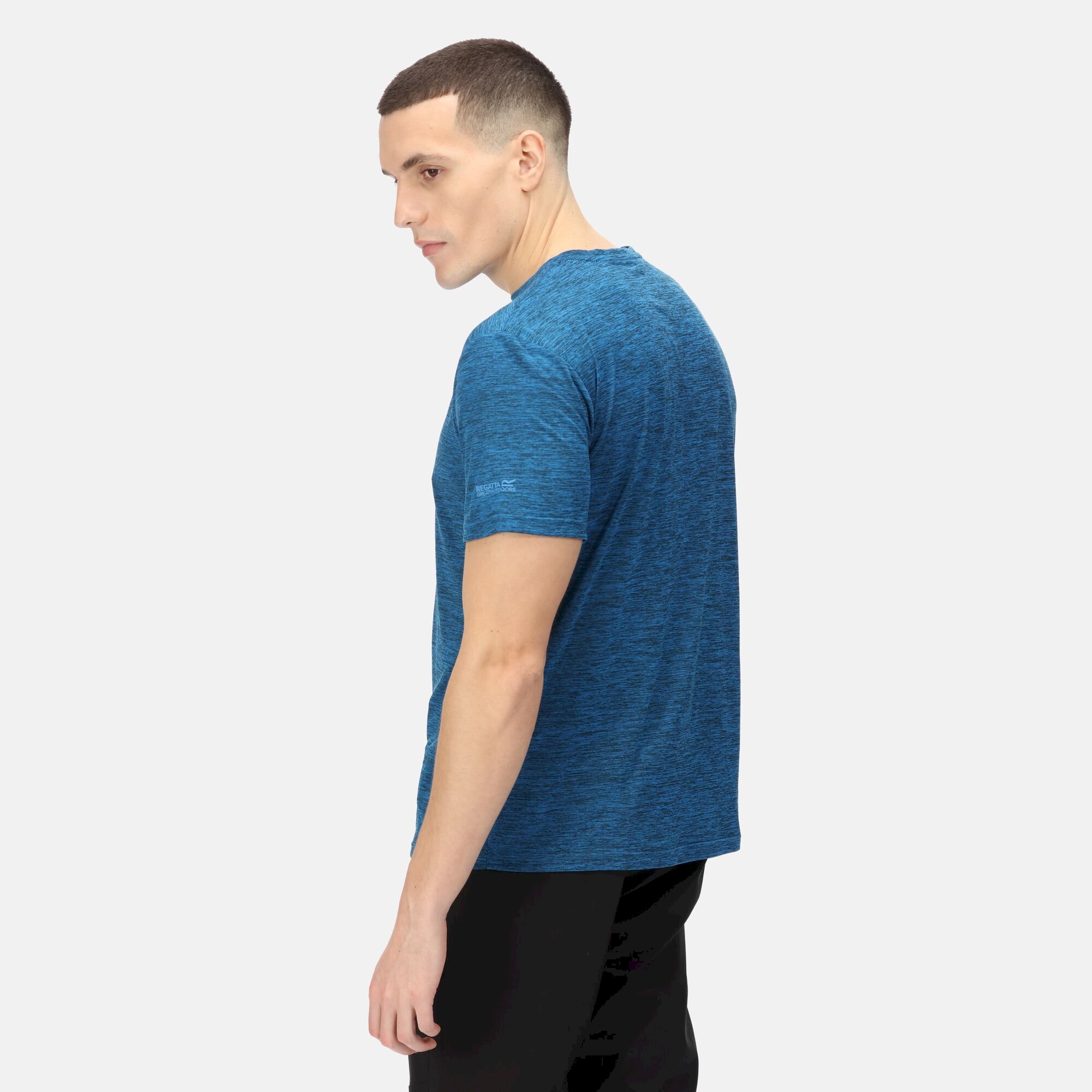 Men's Fingal Edition Marl T-Shirt | Skydiver Blue