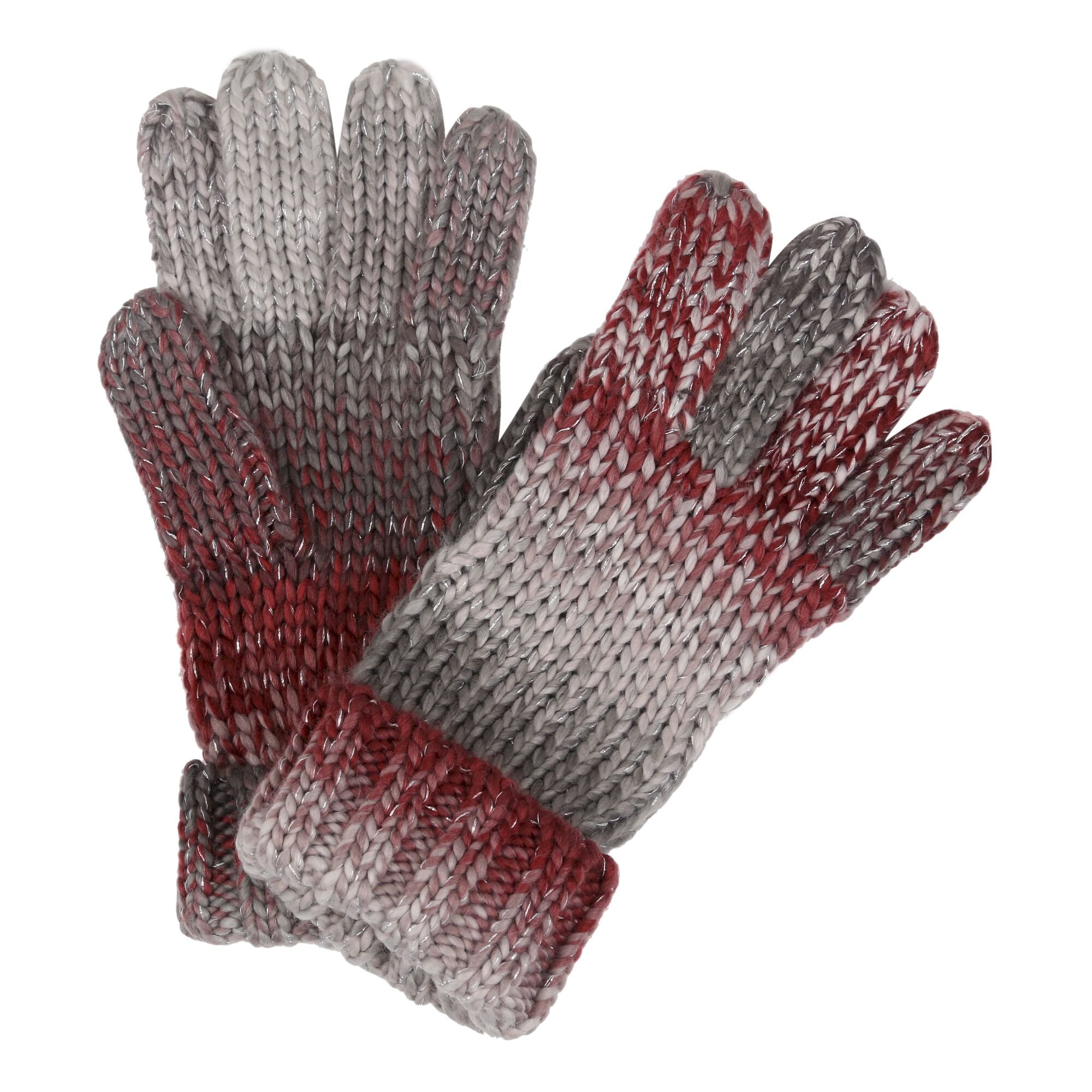 Women's Frosty Knitted Gloves VI | Cabernet