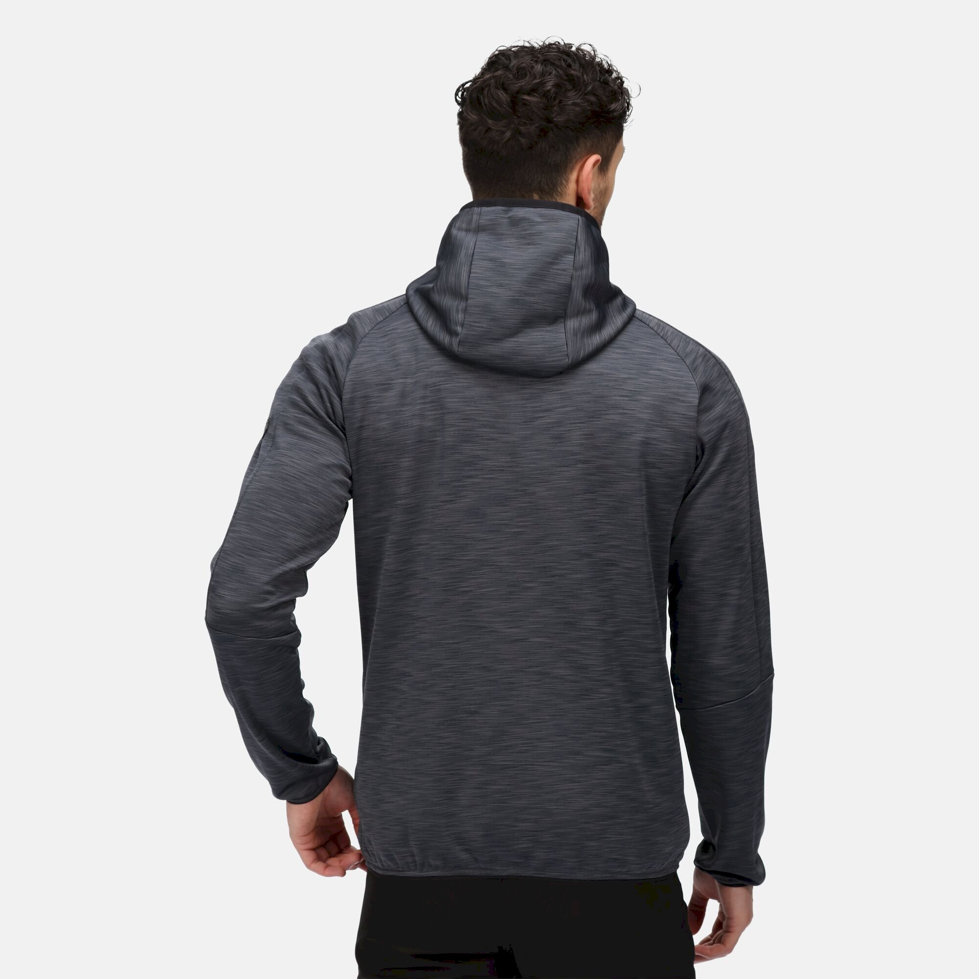 Men's Ryedale II Full Zip Hooded Fleece | India Grey