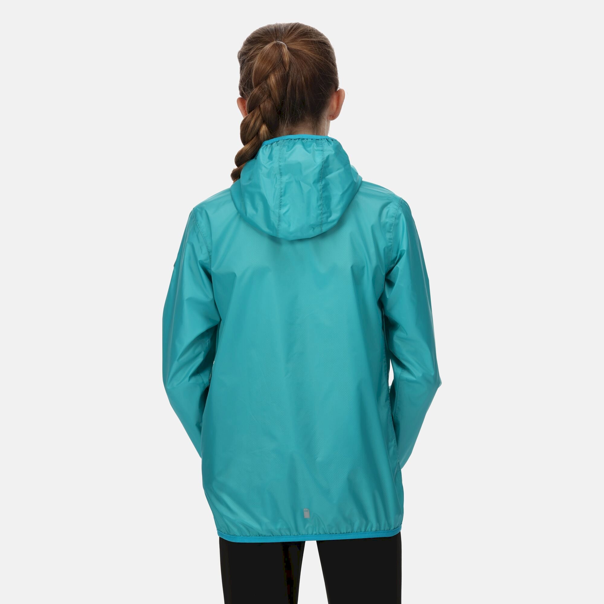 Kids' Lever II Waterproof Packaway Jacket | Turquoise
