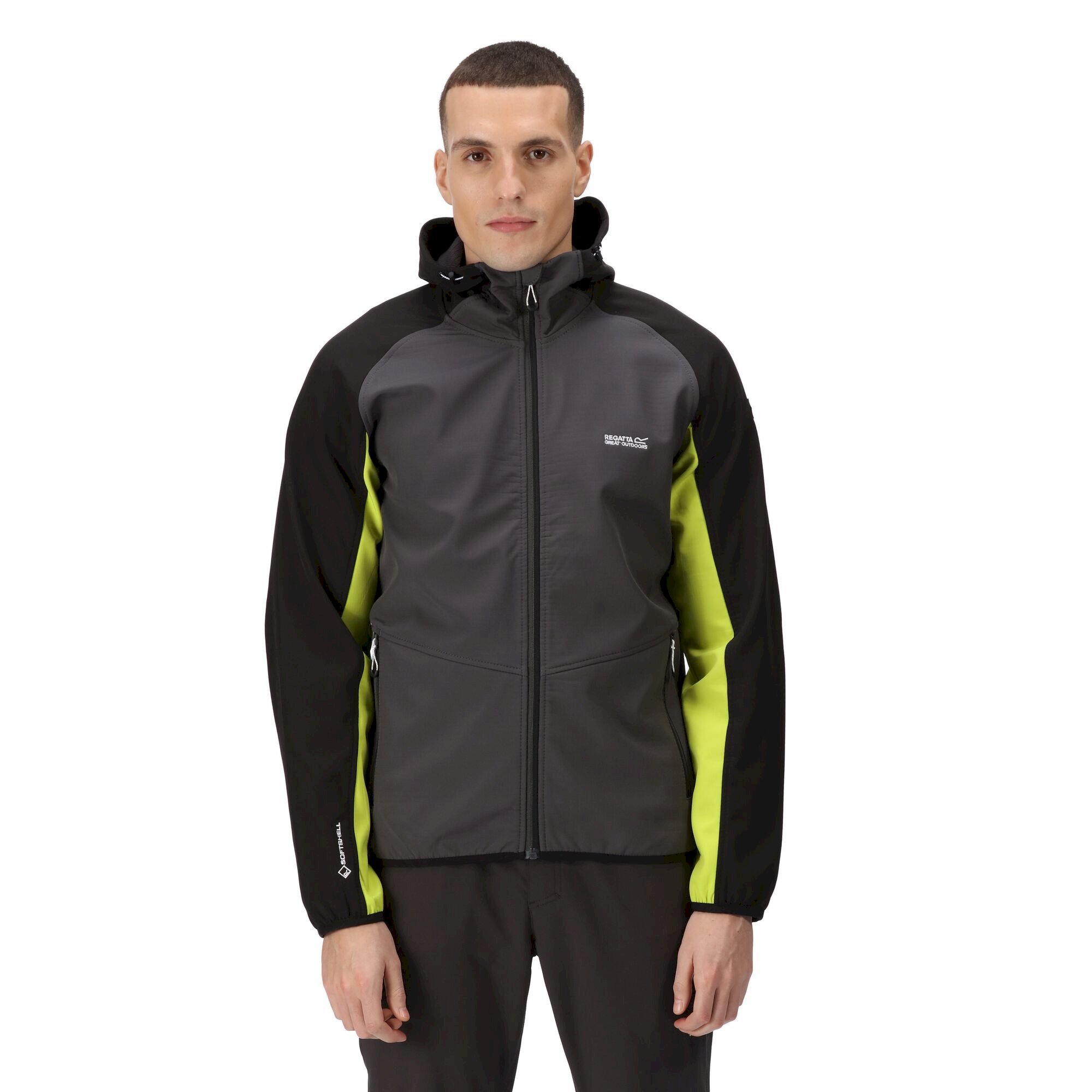 Men's Arec III Softshell Jacket | Dark Grey Black