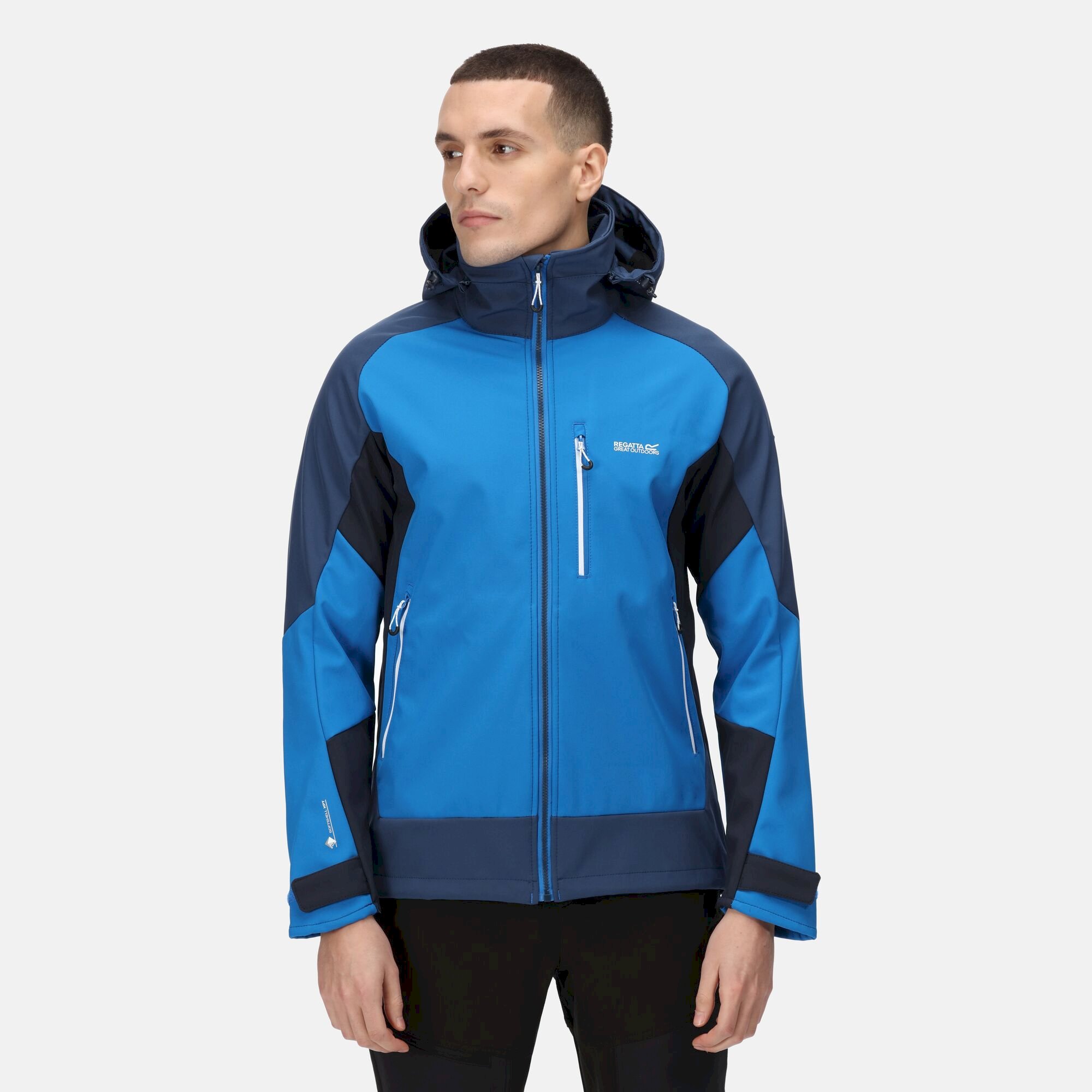 Men's Hewitts VII Softshell Jacket | Skydiver Admiral Blue