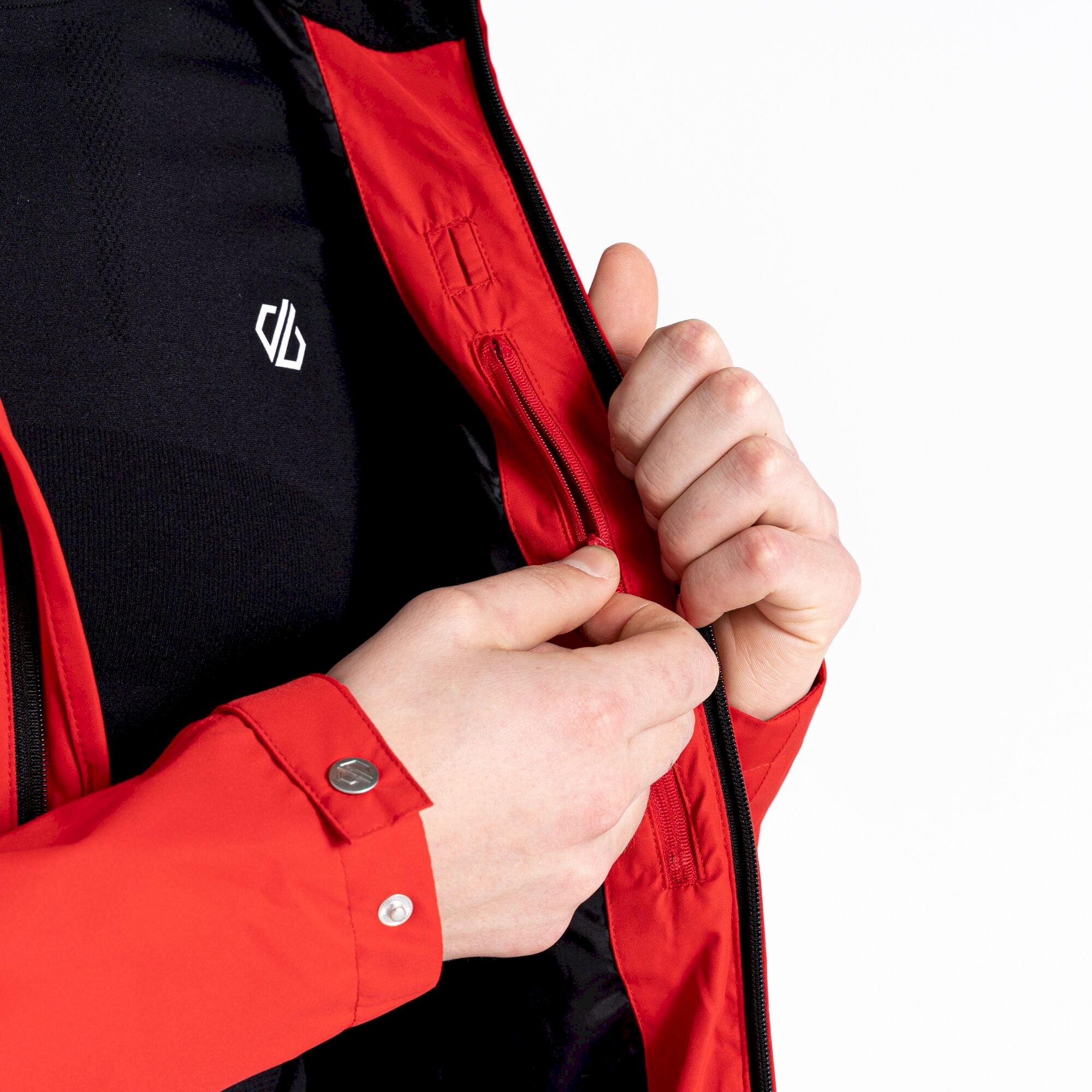 Dare 2b - Men's Stay Ready Recycled Waterproof Jacket | Danger Red