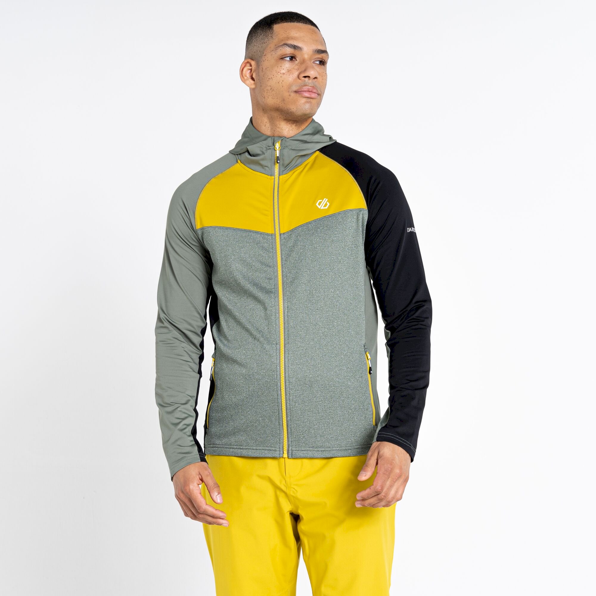 Dare 2b - Men's Contend Recycled Lightweight Core Stretch | Agave Green Yellow