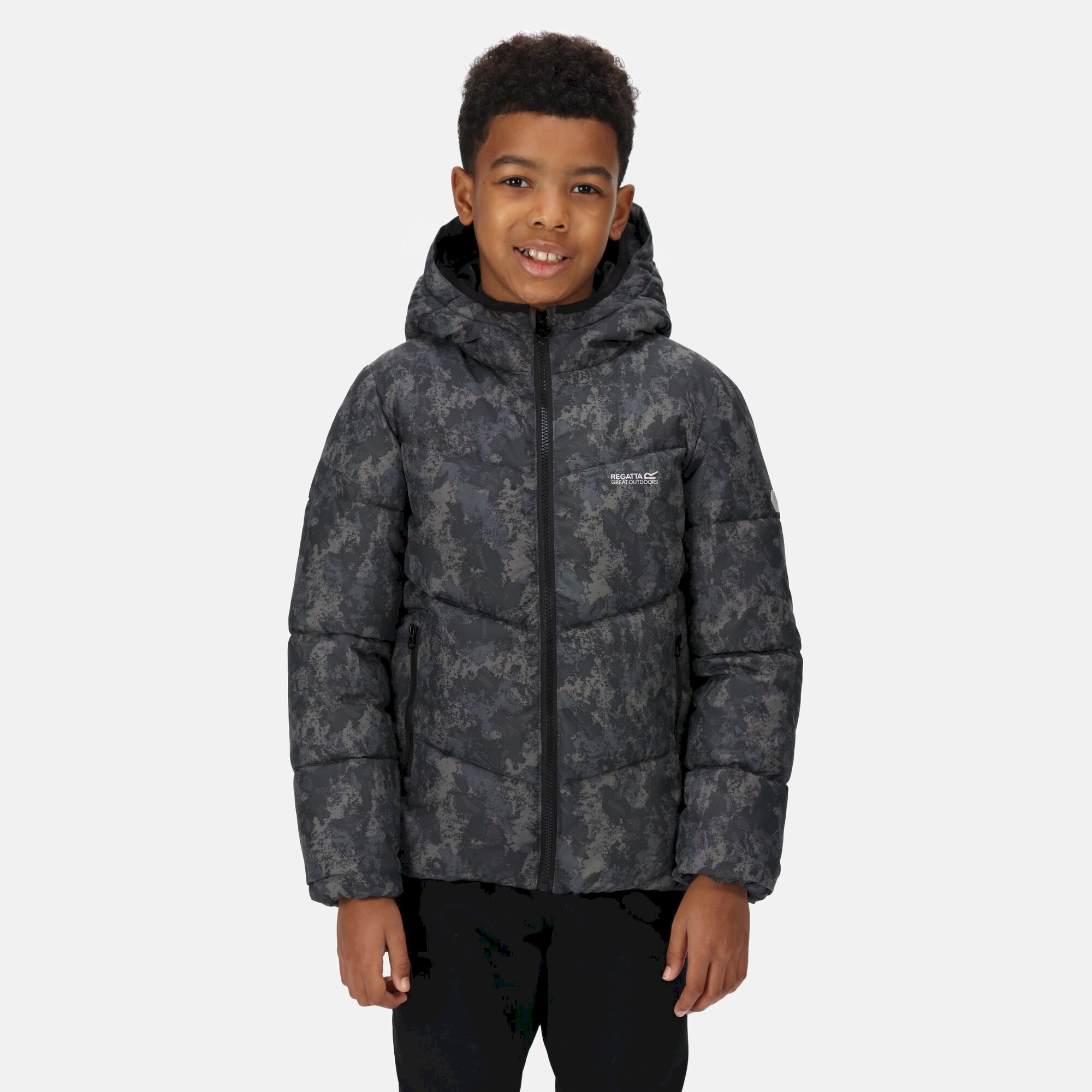 Kids' Lofthouse VI Insulated Jacket | Dark Grey Print