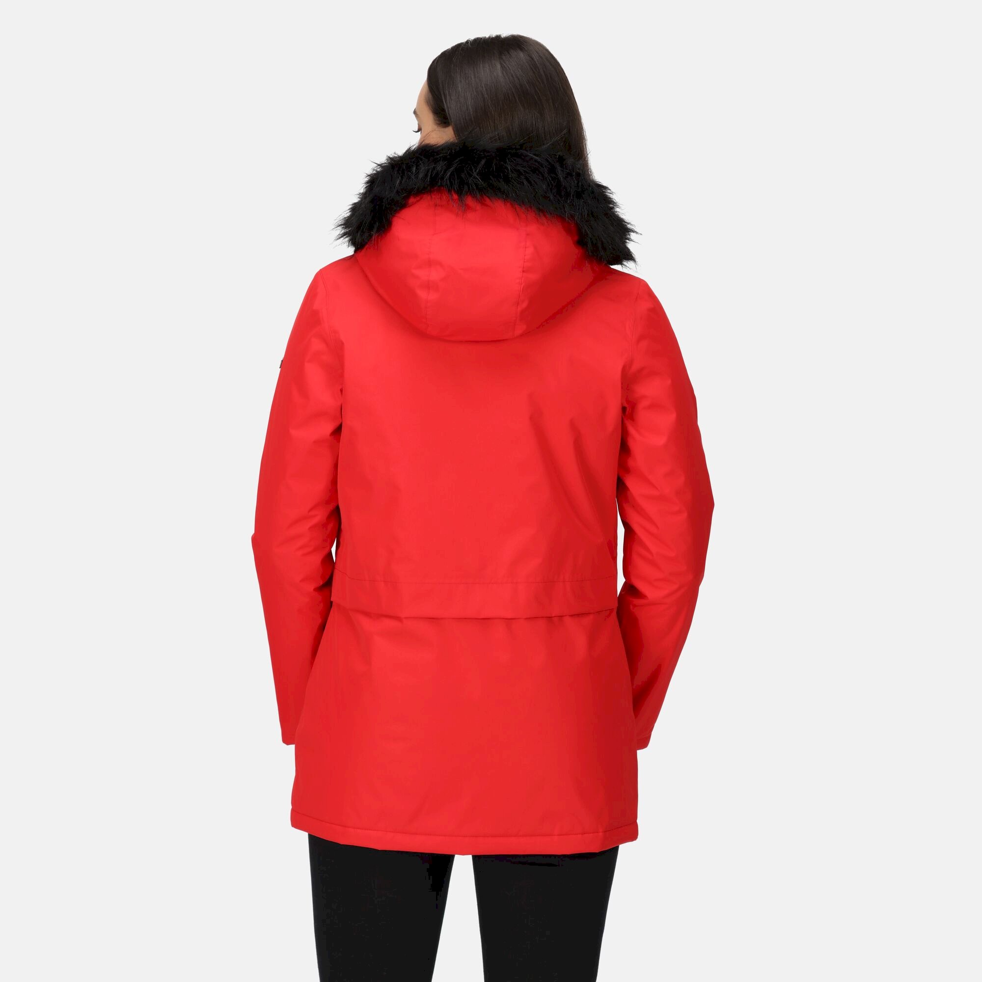 Women's Myla II Fur Trim Parka Jacket | Code Red