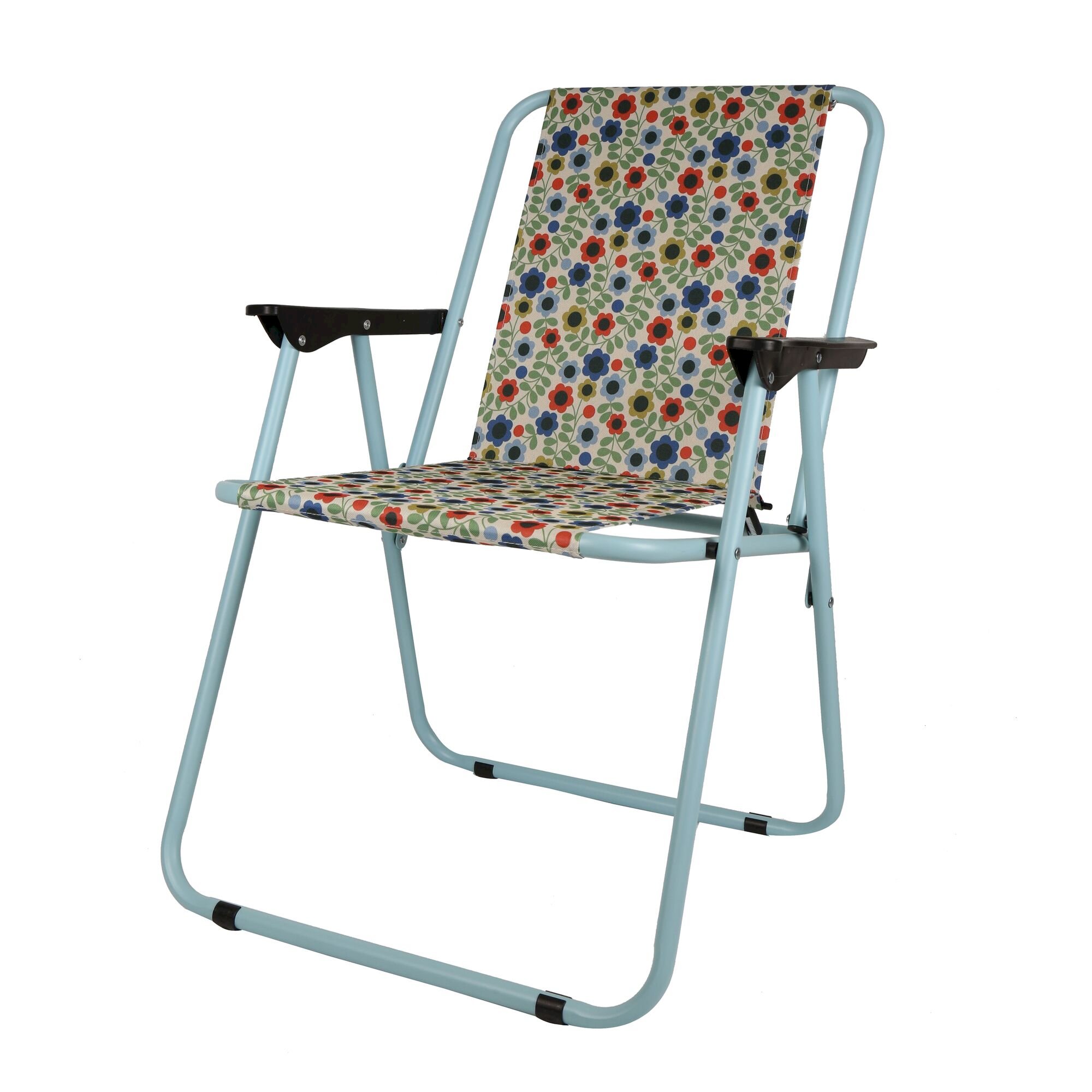 Orla Kiely Lightweight Springback Floral Chair | Meadow Floral