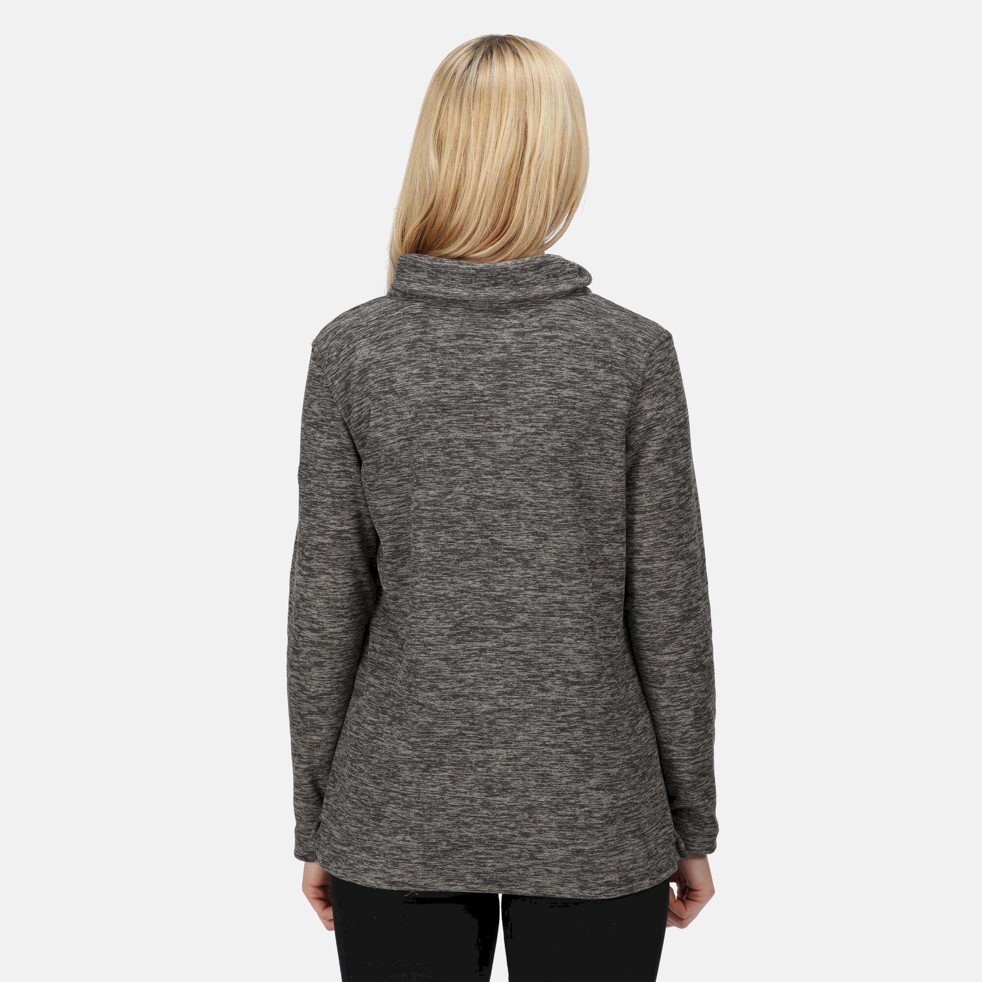 Women's Kizmit Half Zip Fleece | Storm Grey Marl