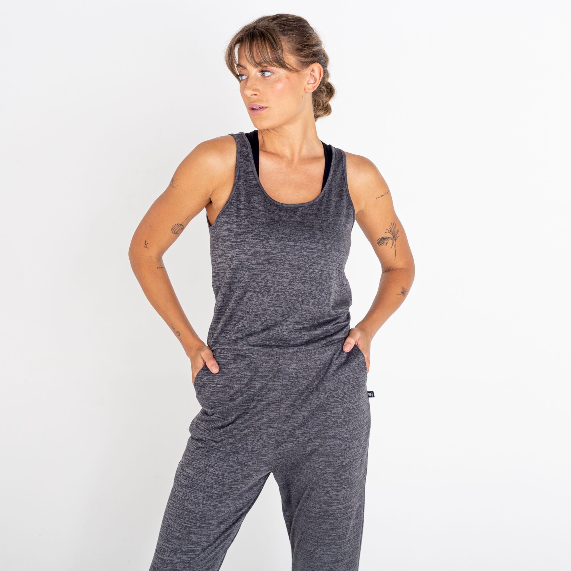 Women's Slow Down Jumpsuit | Charcoal Grey