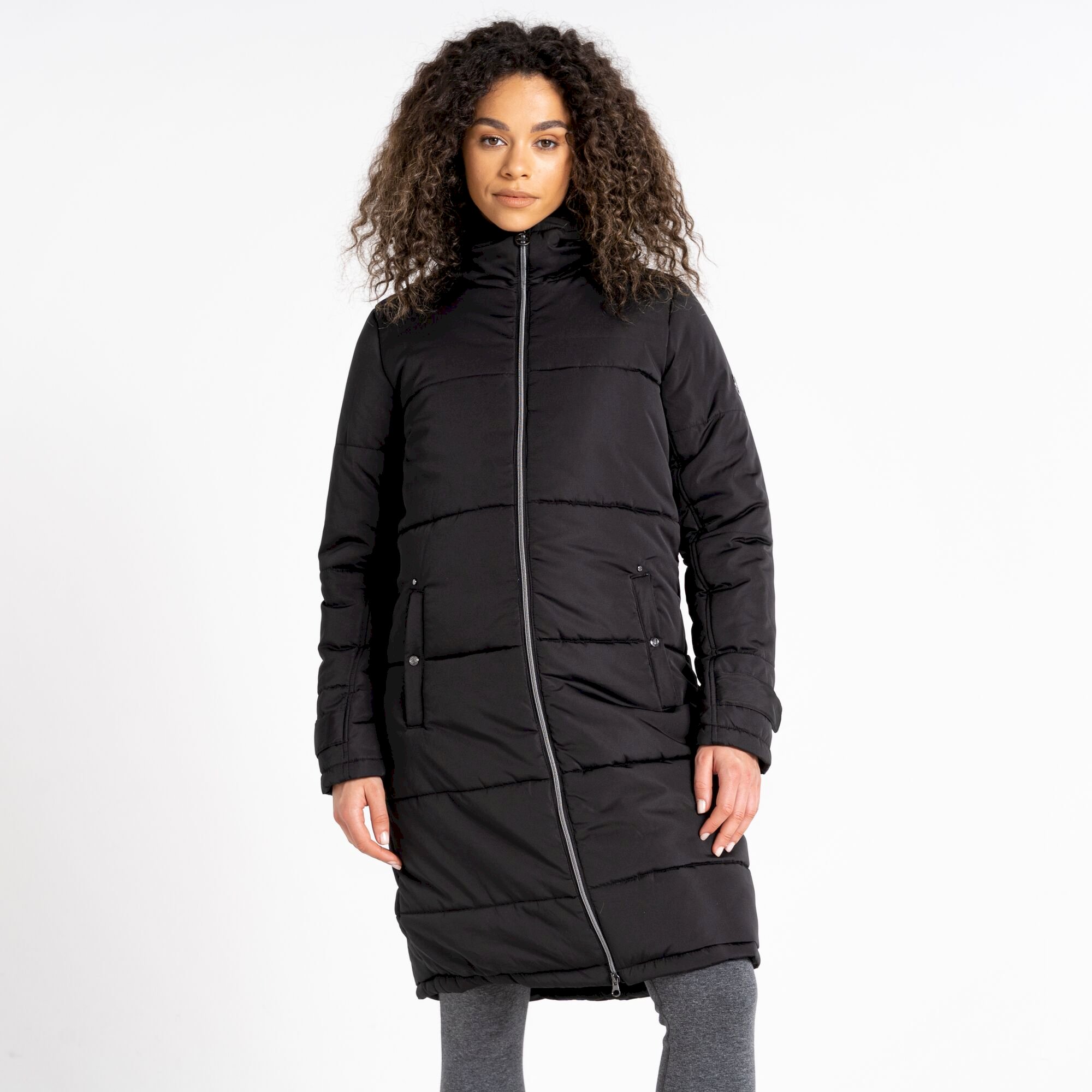 Dare 2b - Women's Reputable II Mid Length Padded Jacket | Black
