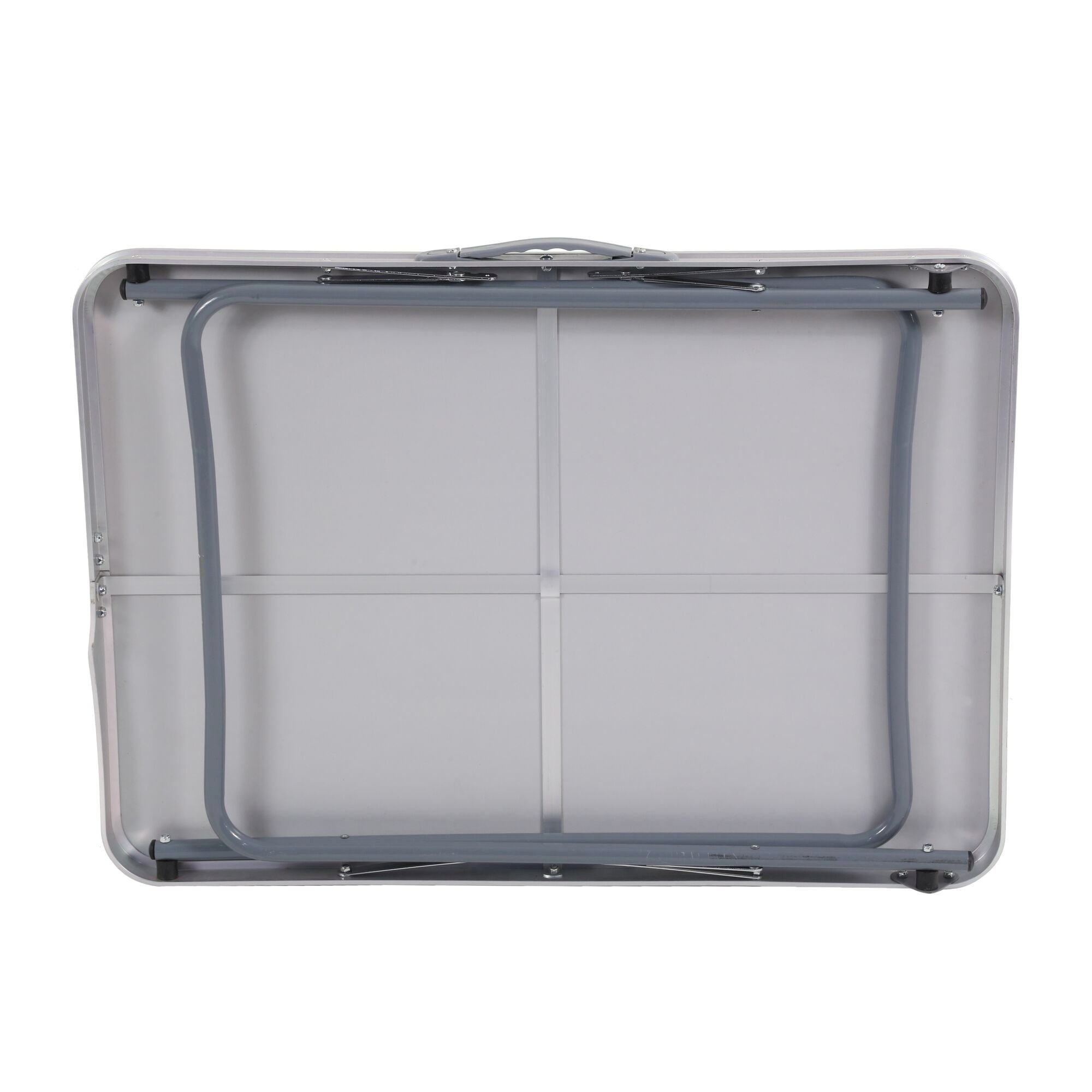 Matano Lightweight Folding Table Lead | Lead Grey Prince of Wales Check