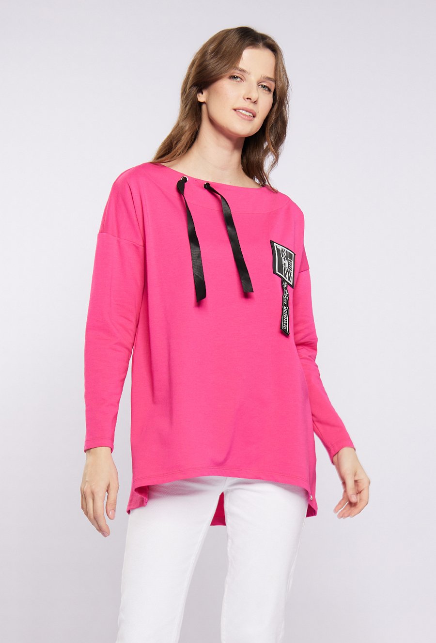 Bluza damska z aplikacją