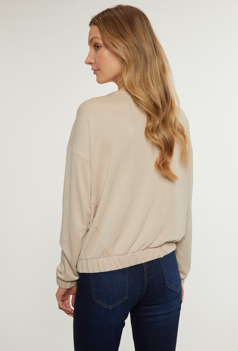 Bluza damska z kieszeniami