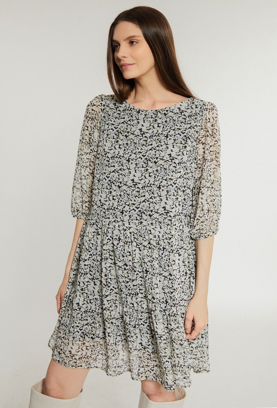 Sukienka damska z wzorem