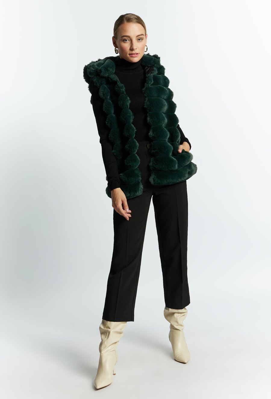 Pikowana kamizelka damska