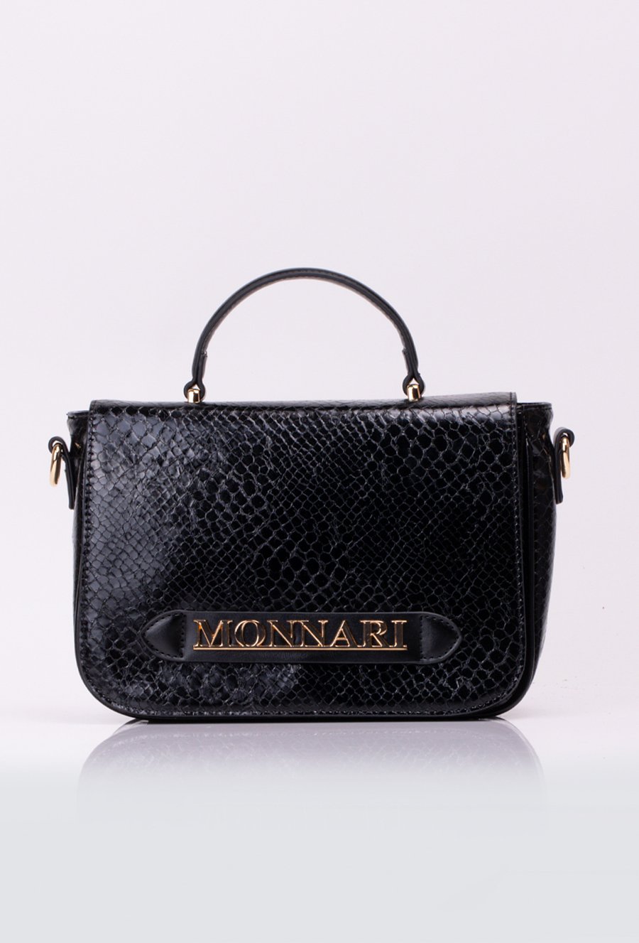 Wizytowa torba z napisem Monnari