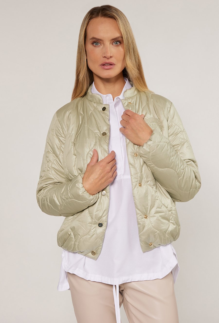 Pikowana kurtka damska