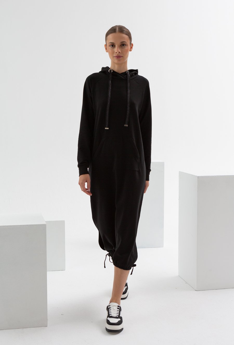 Długa bawełniana sukienka