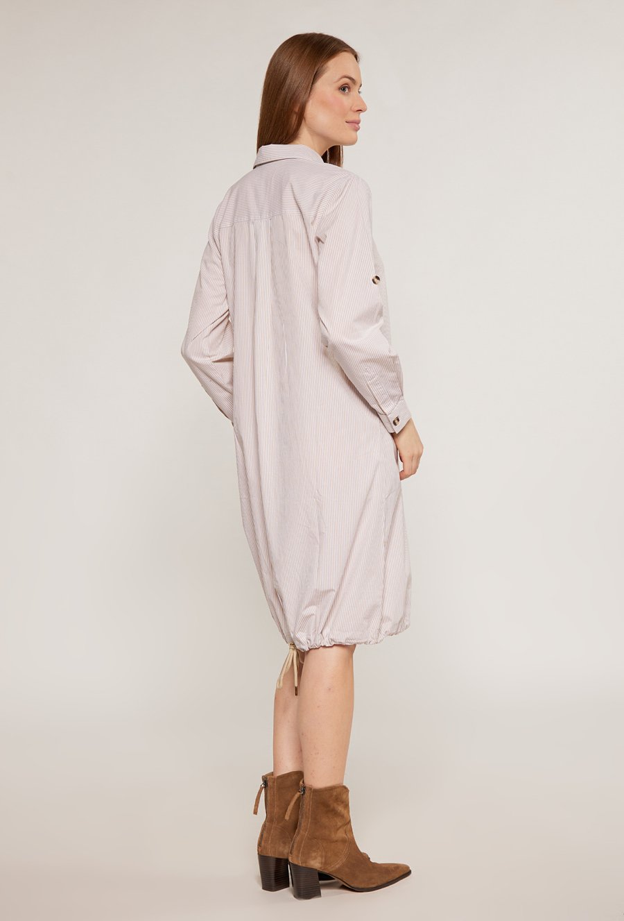 Koszulowa sukienka damska