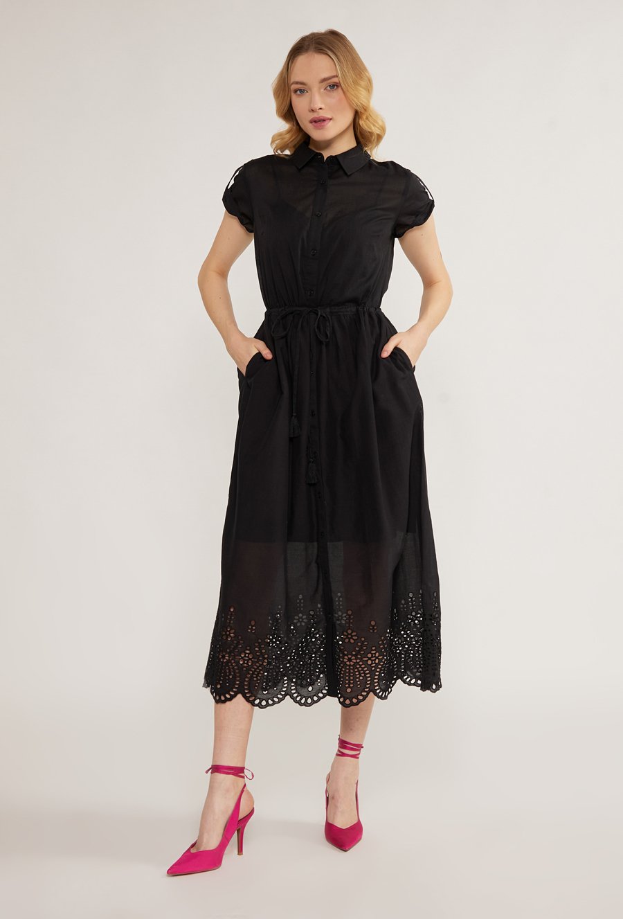 Bawełniana sukienka maxi