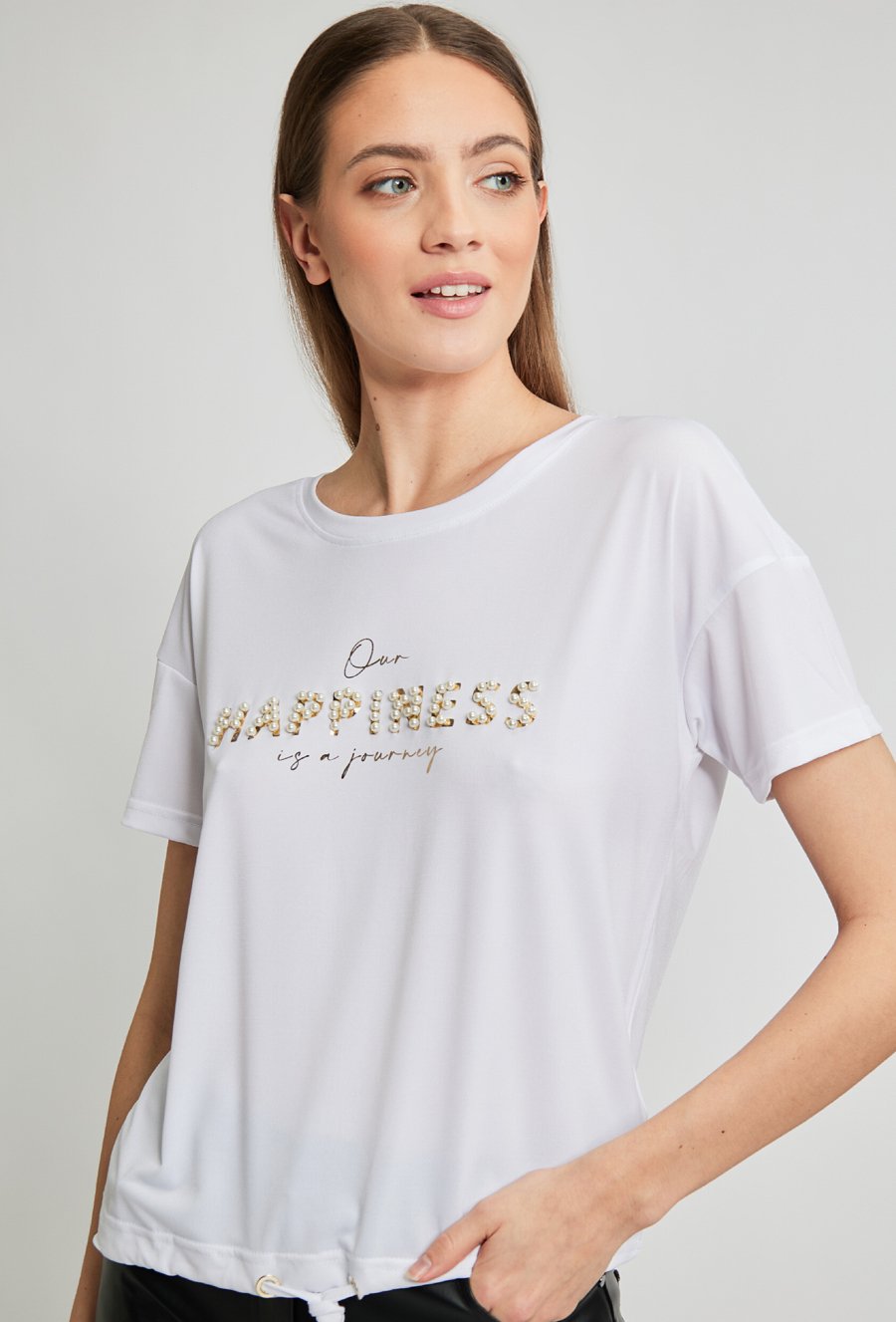 T-shirt ze zdobieniem