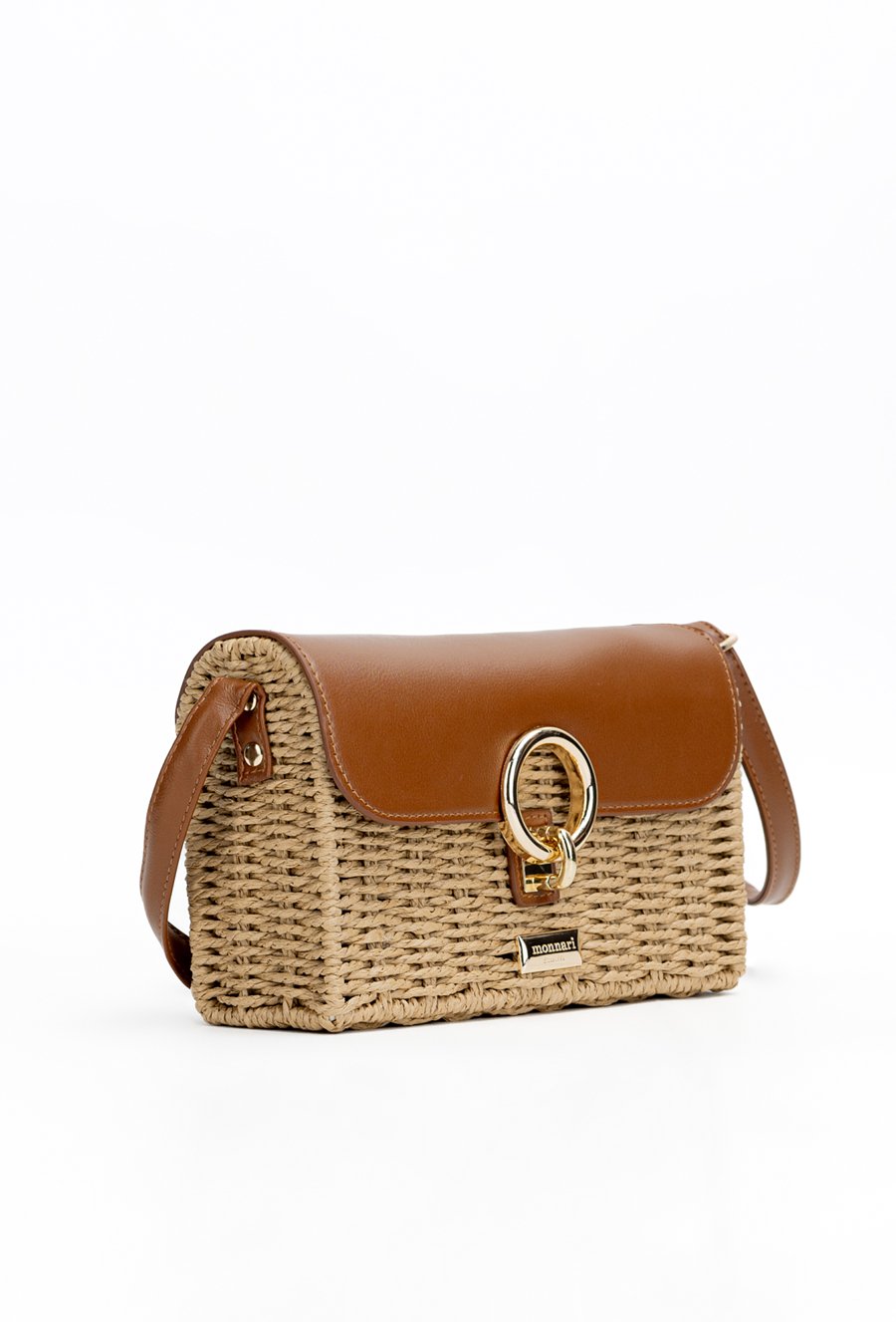 Pleciony kuferek damski