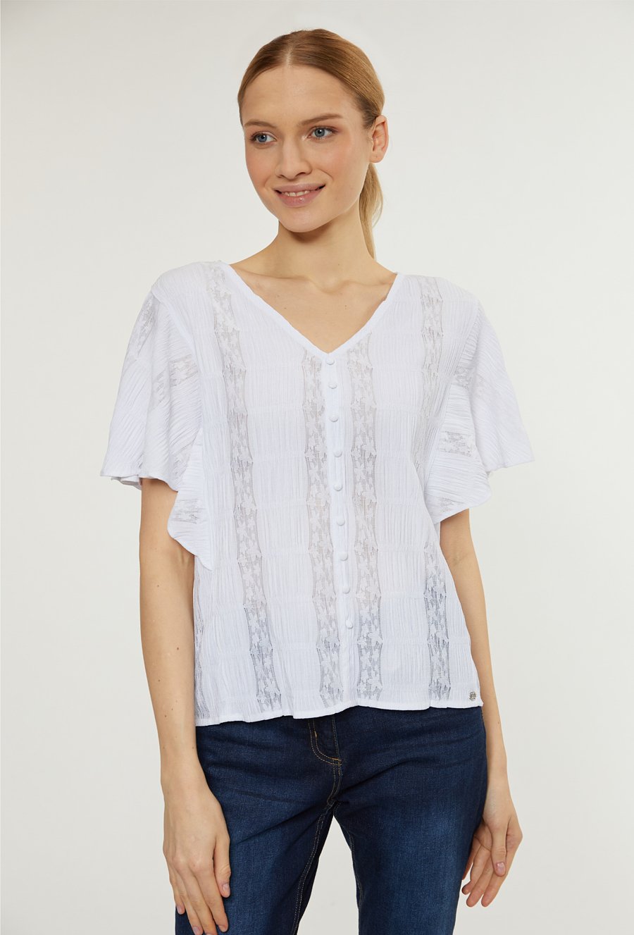 Delikatna bluzka damska