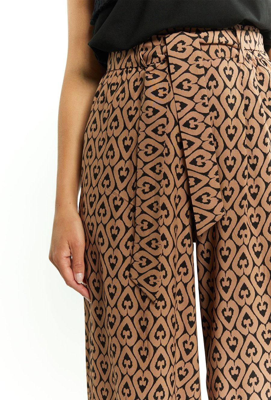 Spodnie damskie z wiskozy