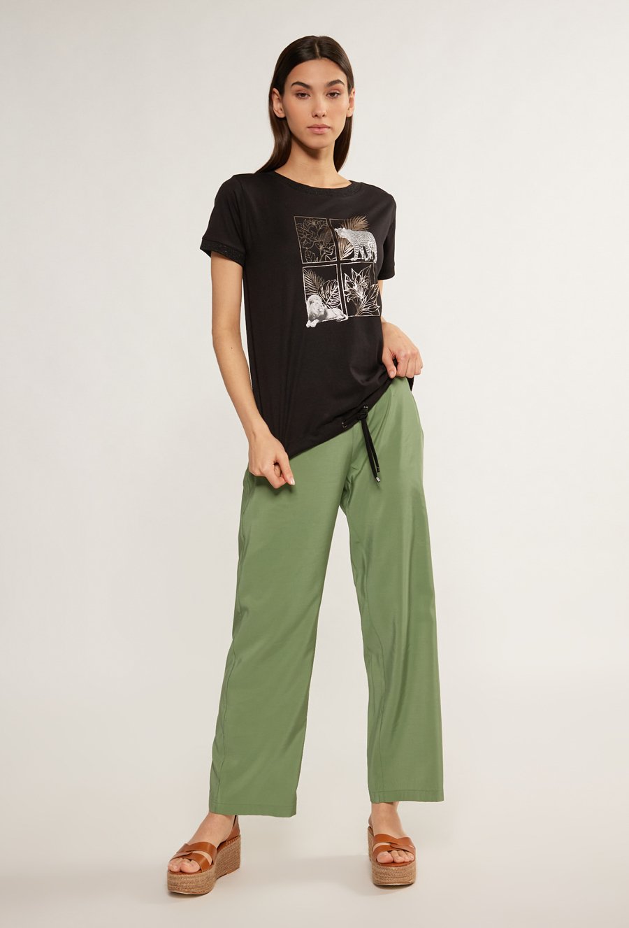 T-shirt z motywem zwierzęcym