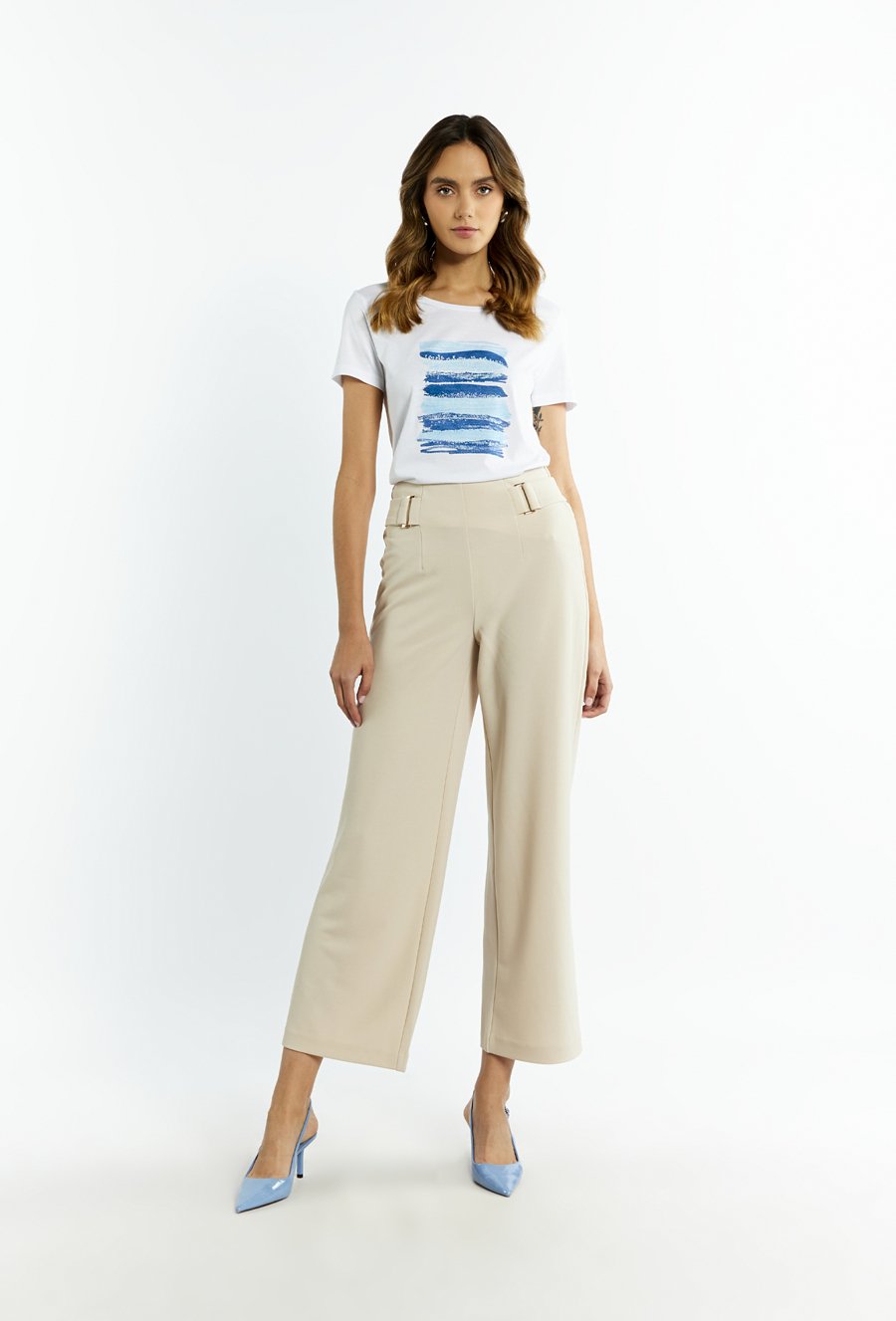 T-shirt damski z nadrukiem