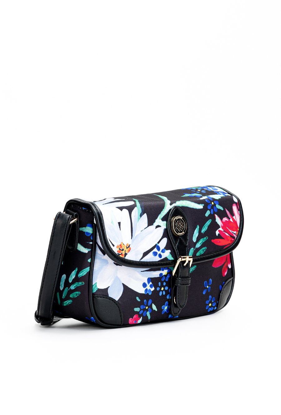 Torba damska z kwiecistym wzorem