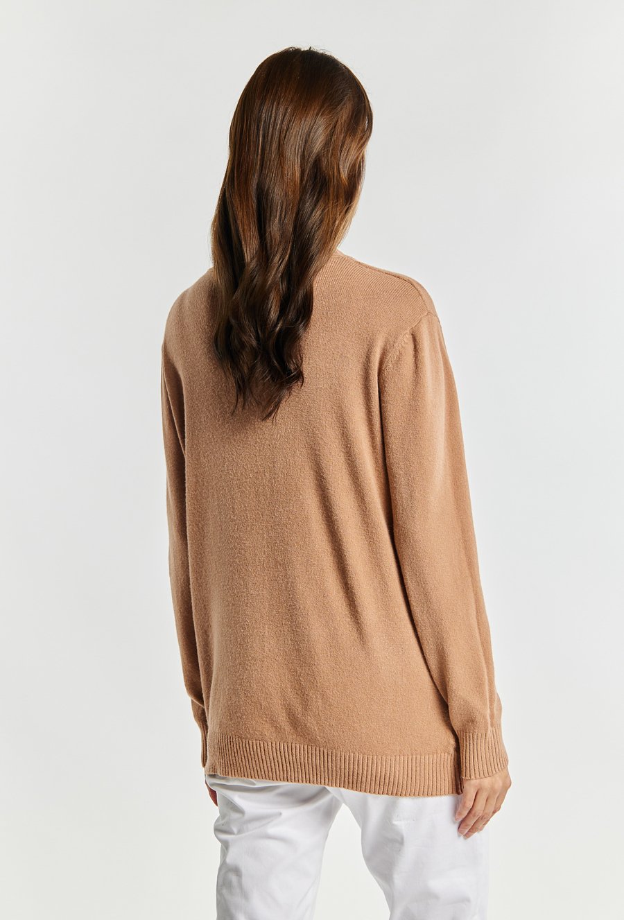 Rozpinany sweter damski