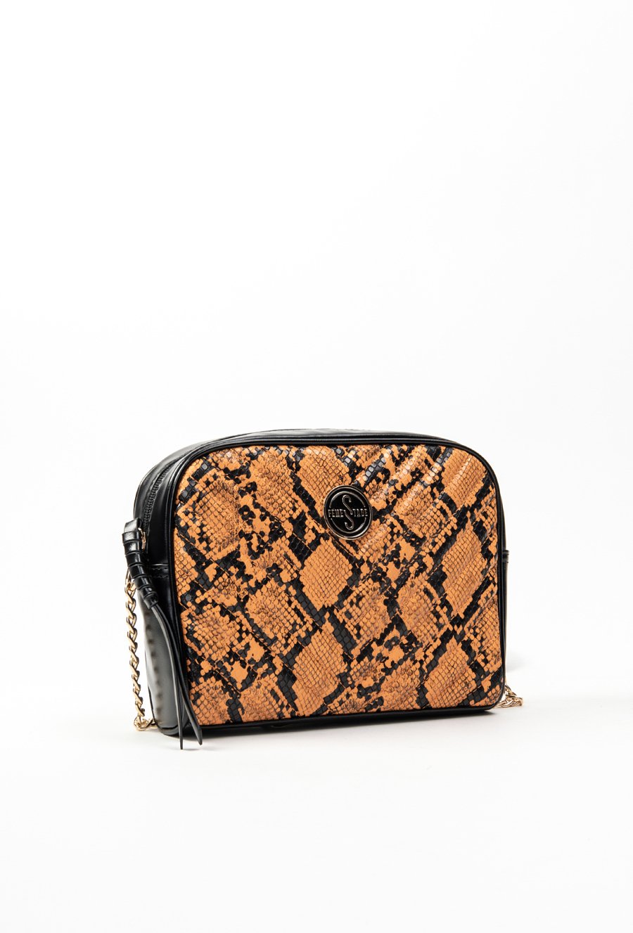 Wzorzysta torba damska crossbody