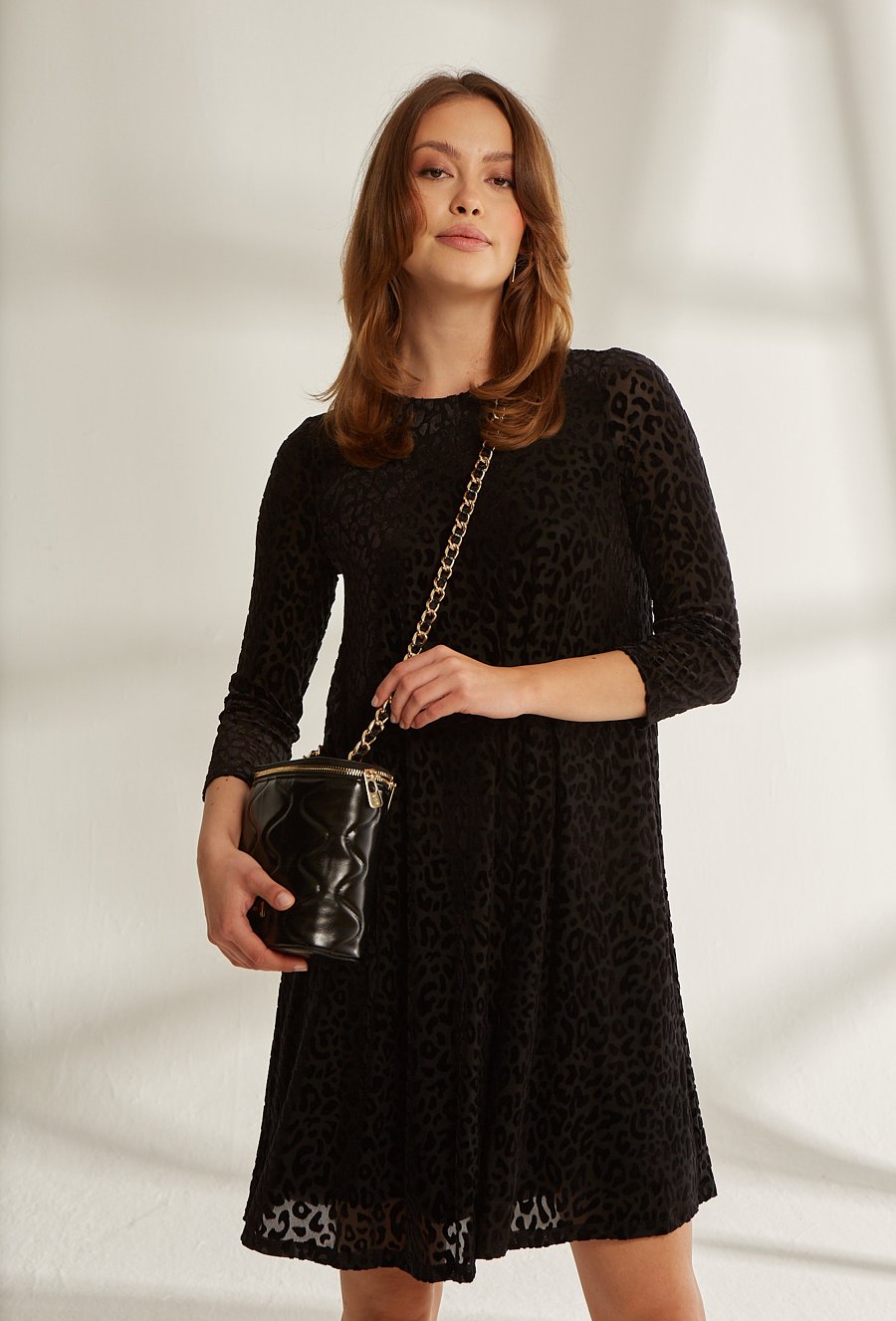 Sukienka  w panterkę