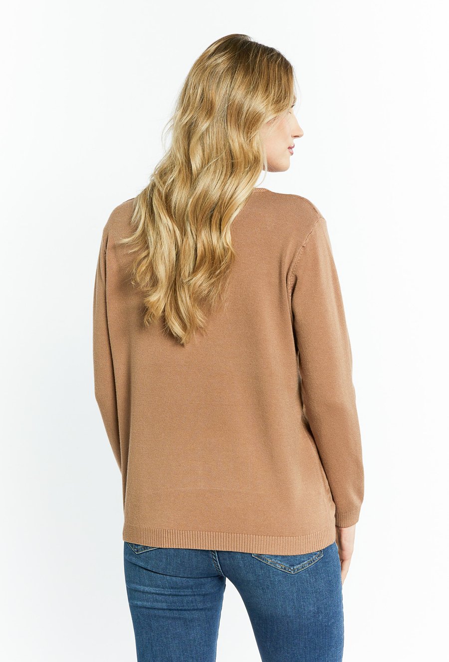 Cienki sweter damski