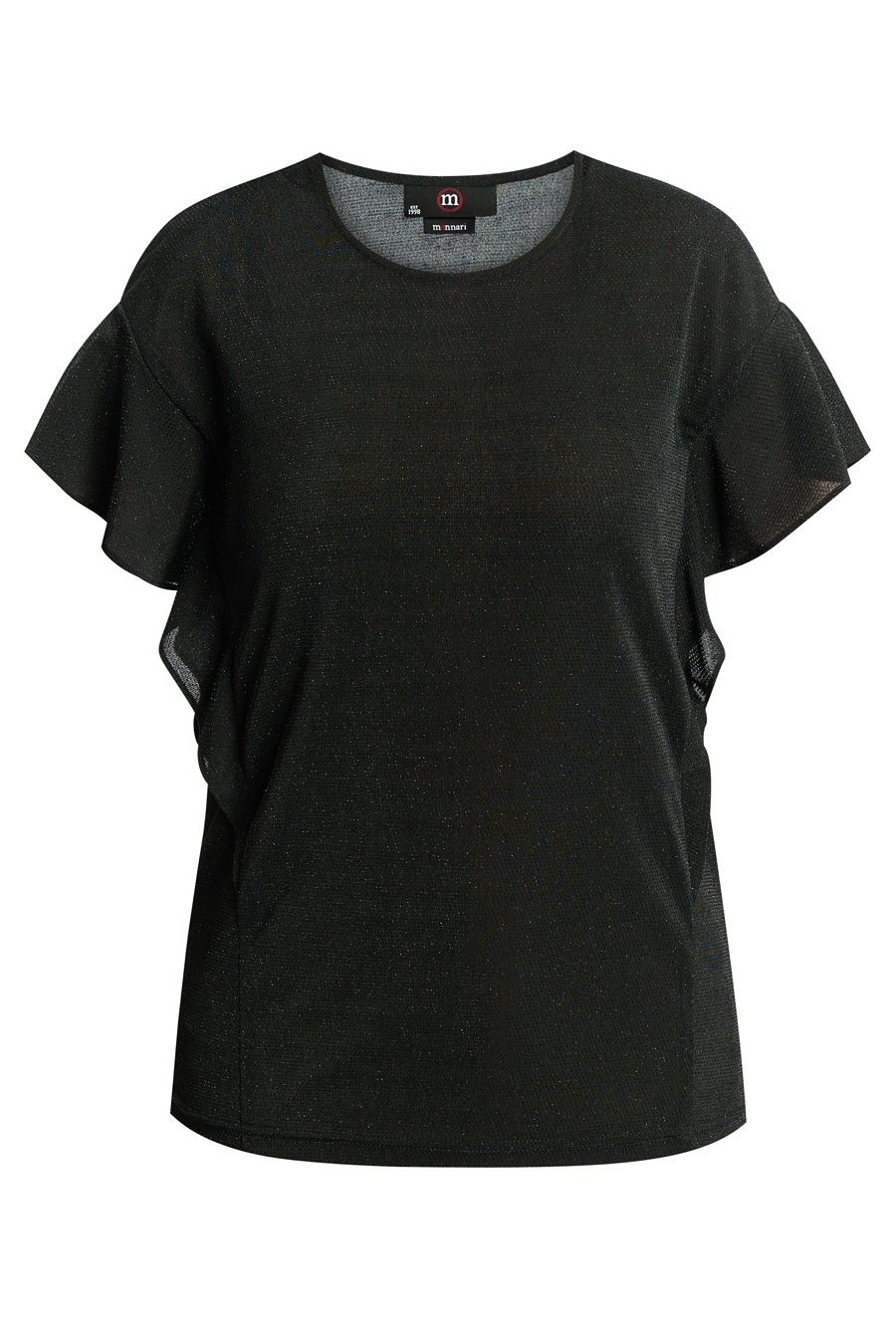 Bluzka damska z metaliczną nicią