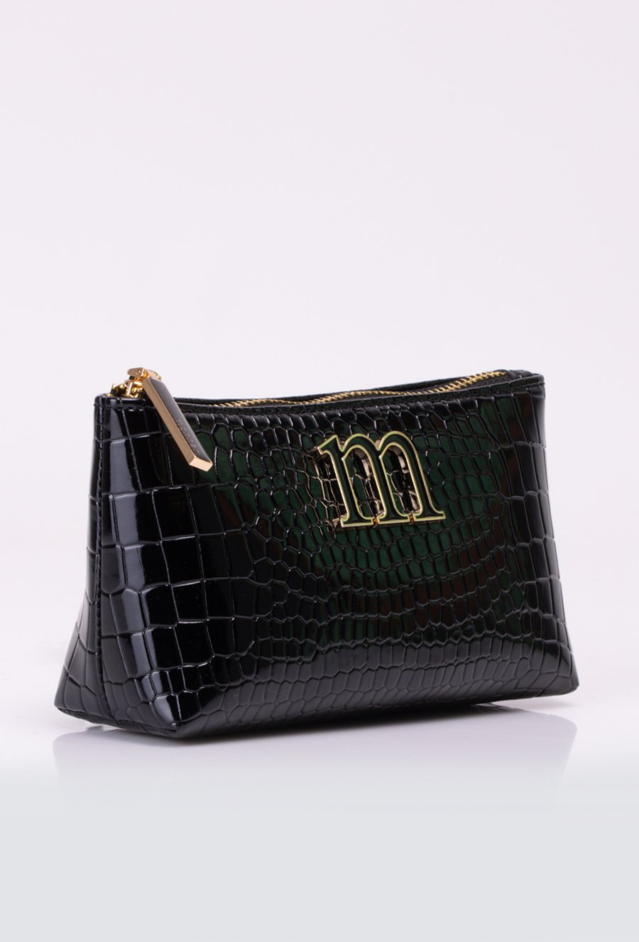 Mała damska kosmetyczka ze zwierzęcym wzorem