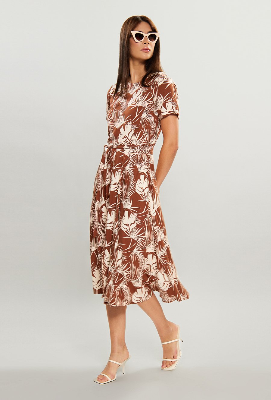 Sukienka damska z wzorem