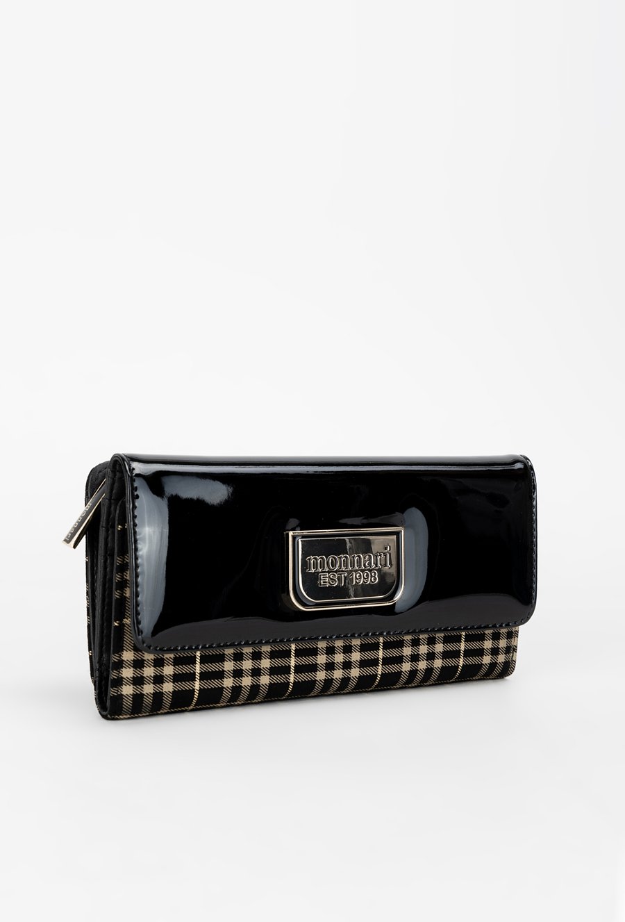 Duży portfel damski z klapą