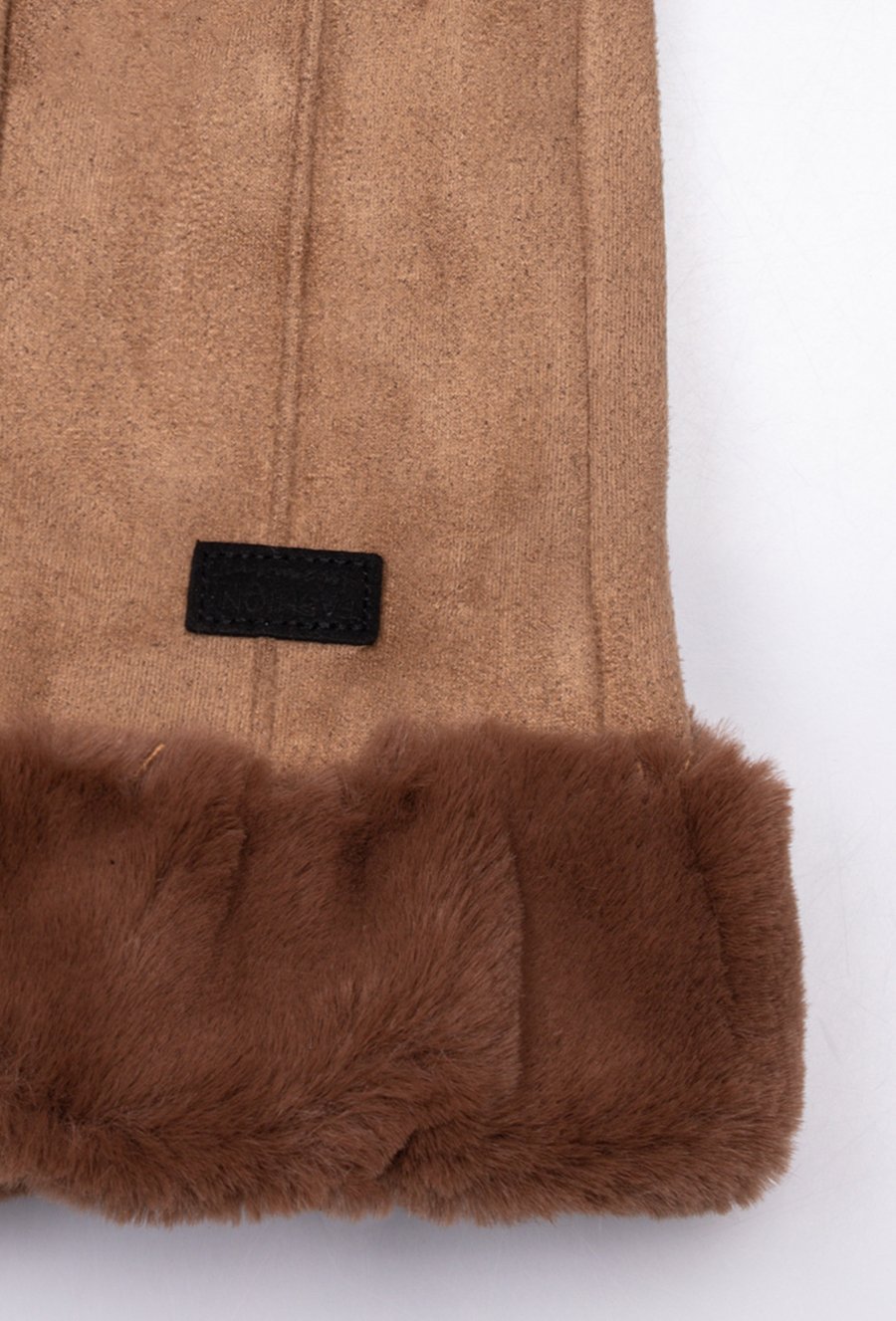 Klasyczne rękawiczki z futerkiem