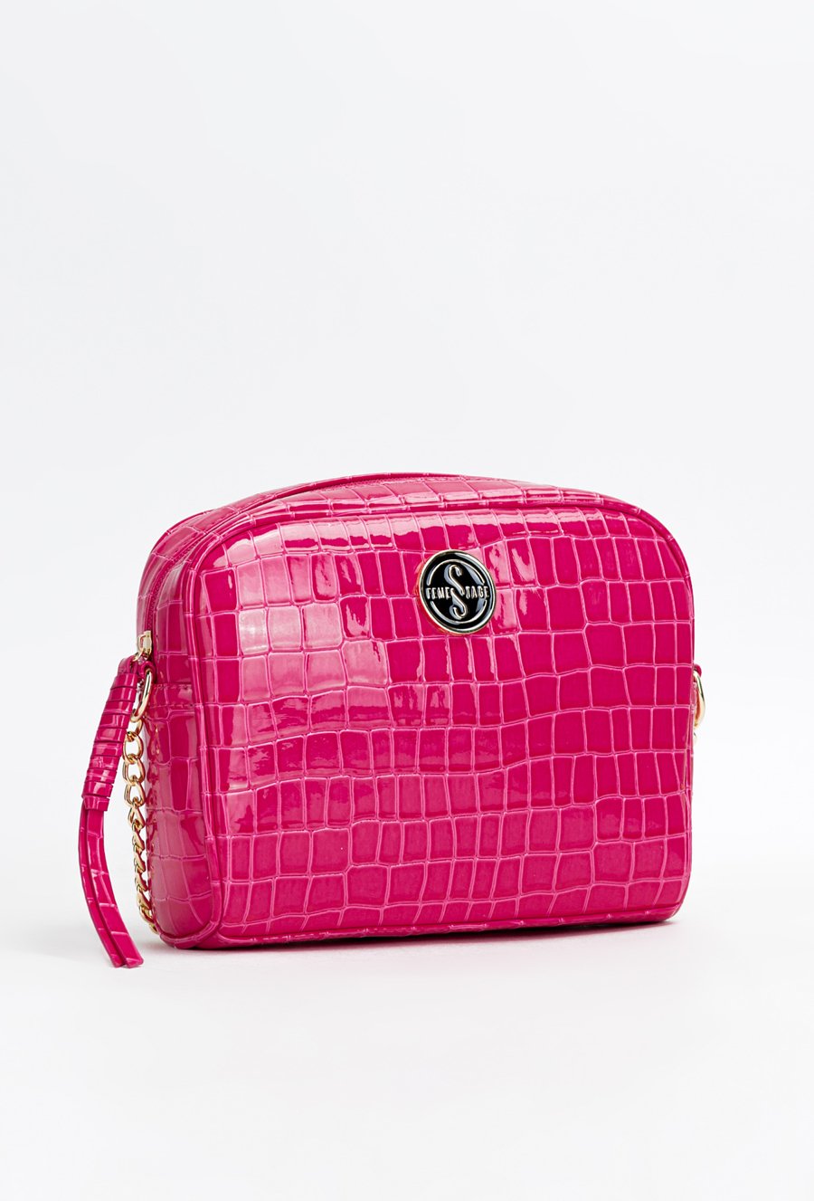 Kuferek damski z wzorem